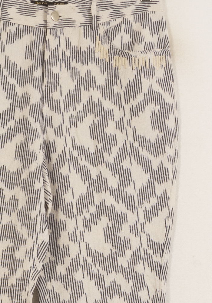 Pantalon Blanc et Gris - Taille M/38 - Image 3