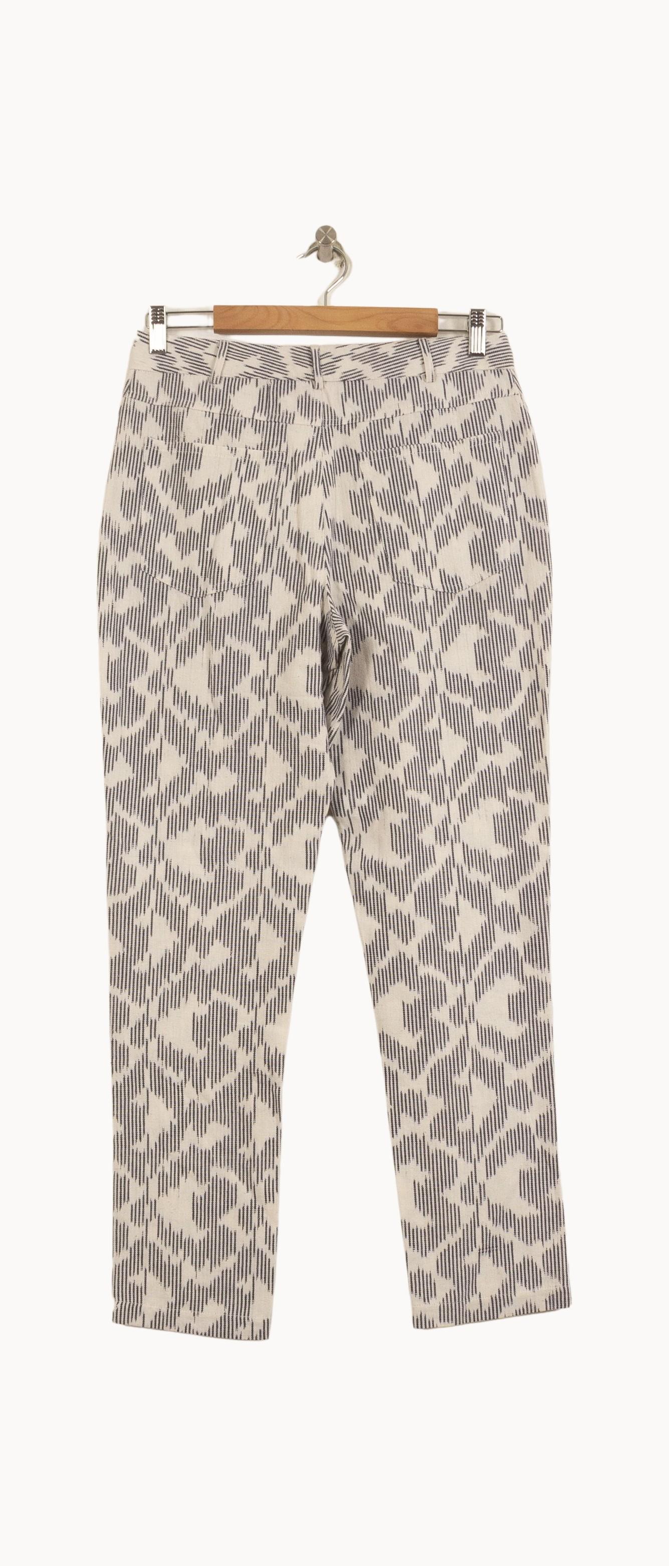 Pantalon Blanc et Gris - Taille M/38 - Image 4