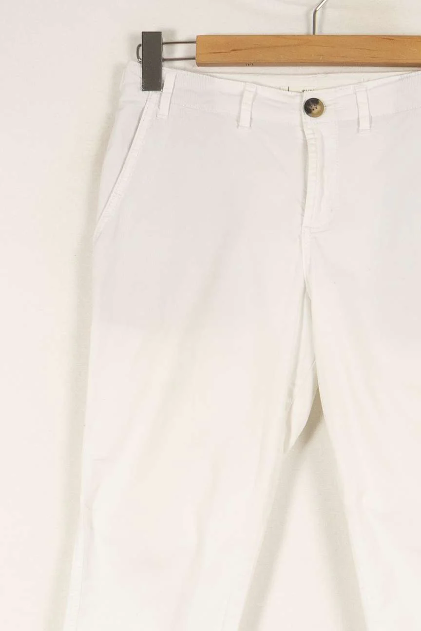 Pantalon blanc - Taille S/36 - Image 3