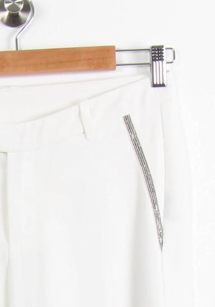 Pantalon Blanc - Taille S/36 - Image 3