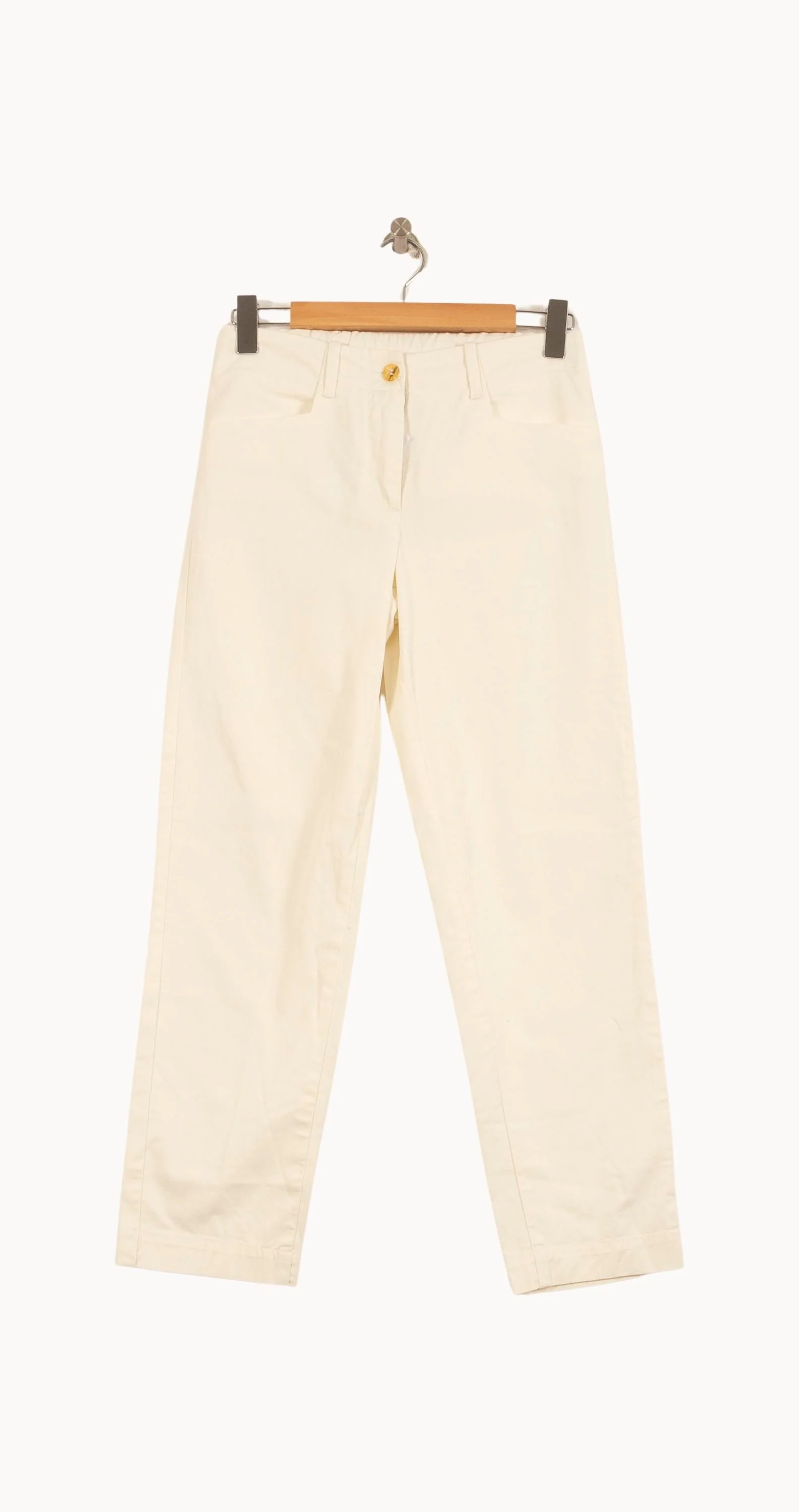 Pantalon Blanc - Taille S/36 - Image 2
