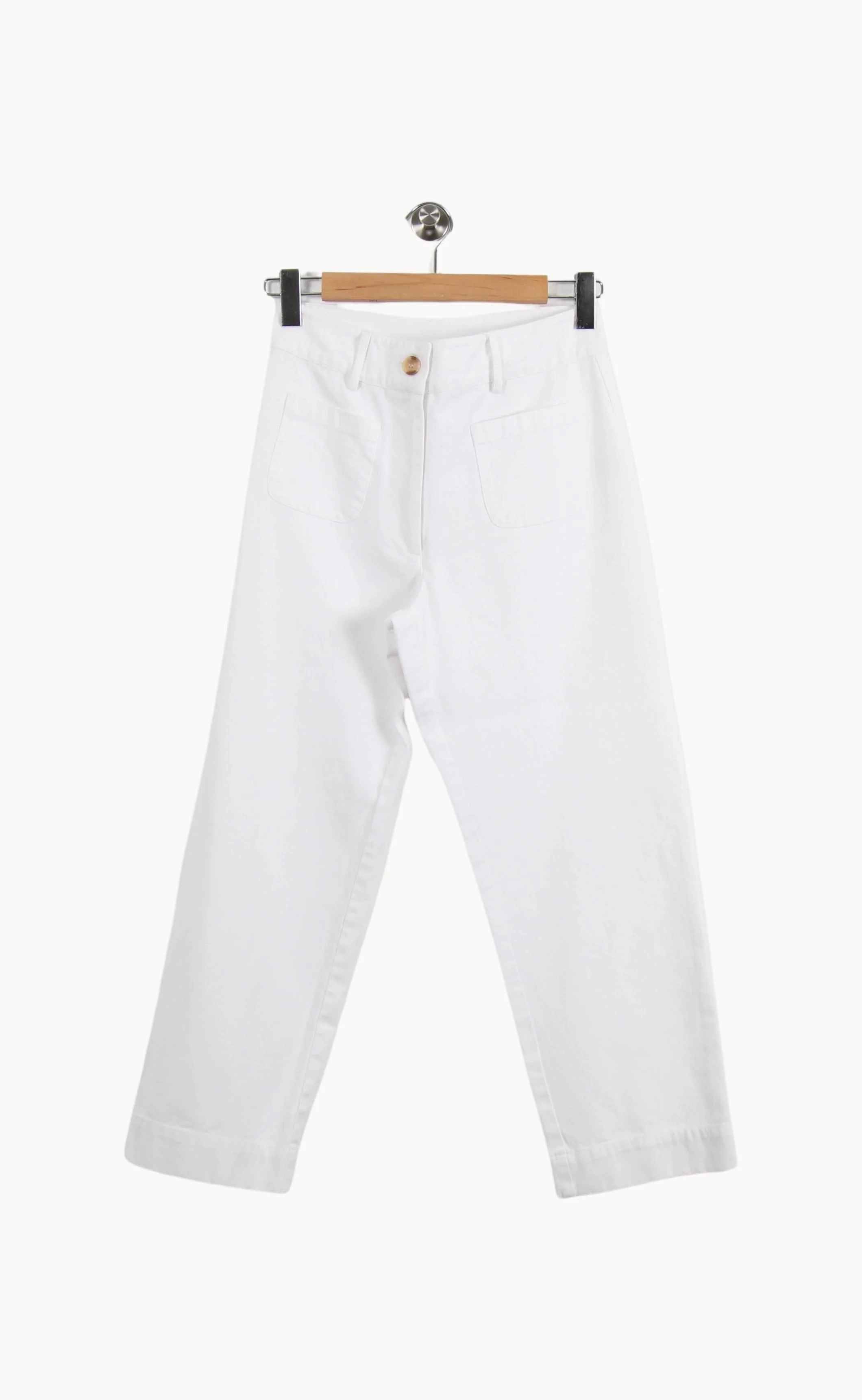 Pantalon blanc - Taille S/36 - Image 2