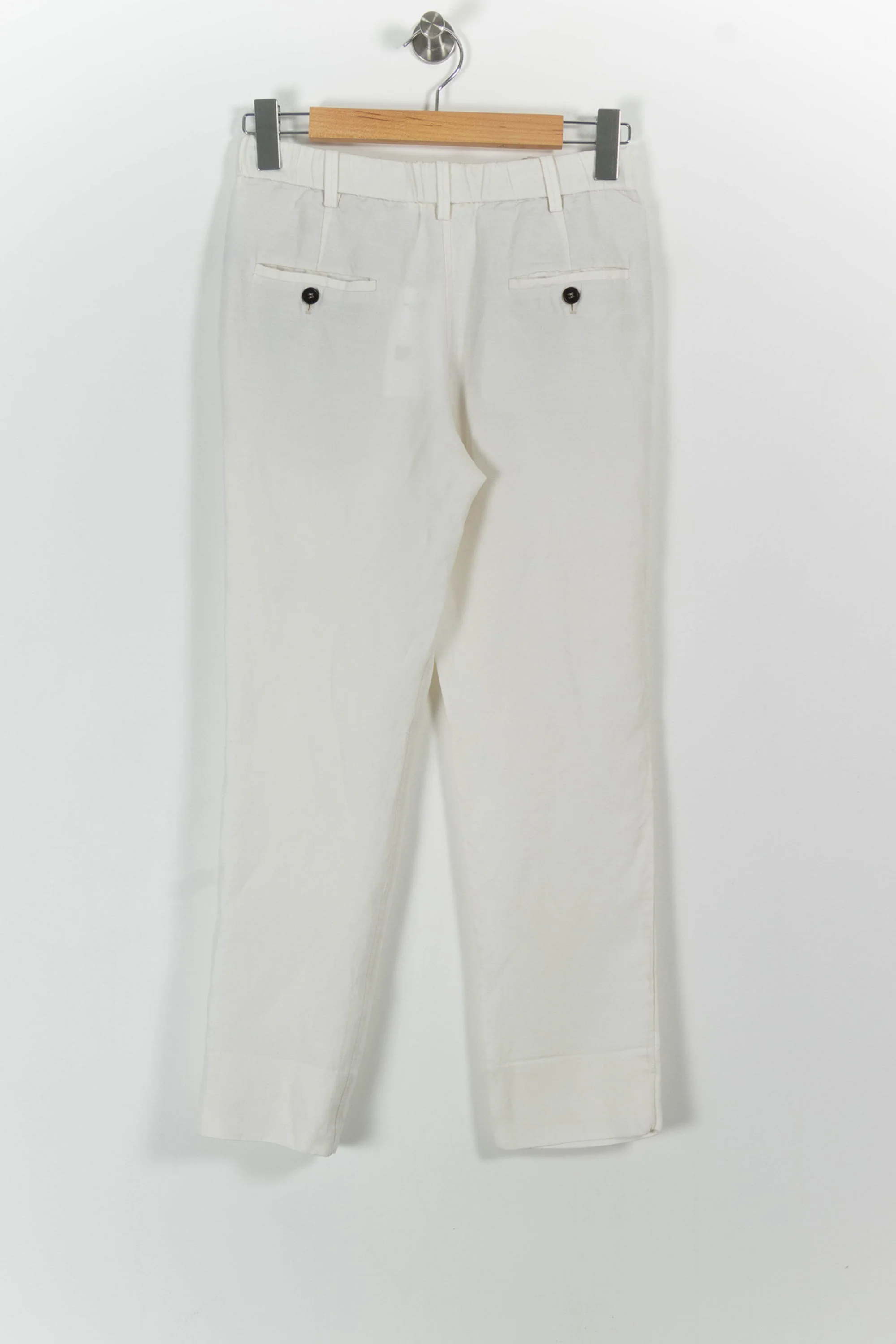 Pantalon Blanc - Taille XS/34 - Image 4