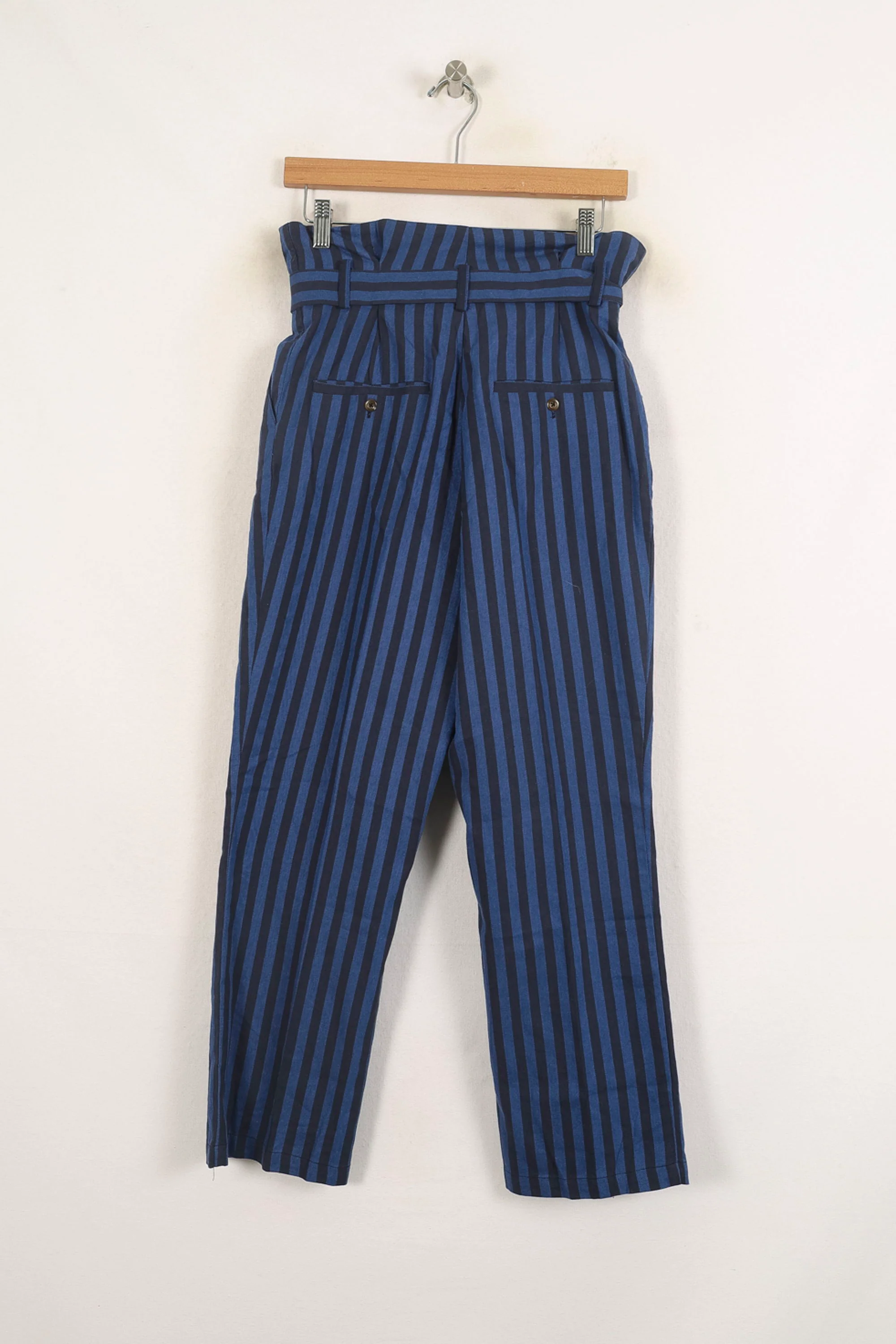 Pantalon Bleu et Noir - Taille S/36 - Image 4