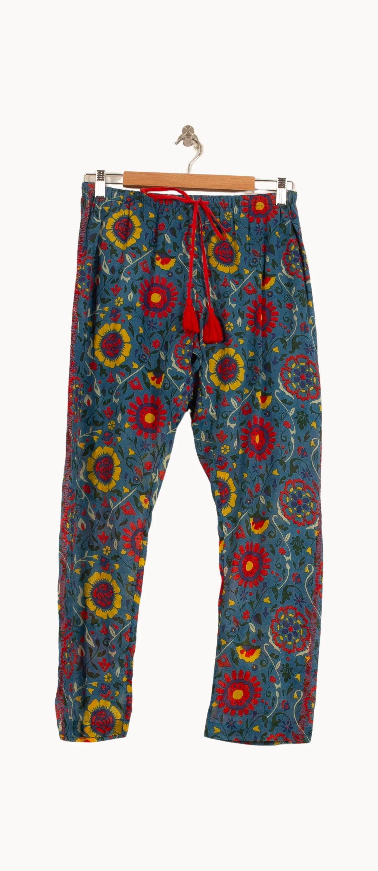 Pantalon Bleu et Rouge - Taille S/36 - Image 2