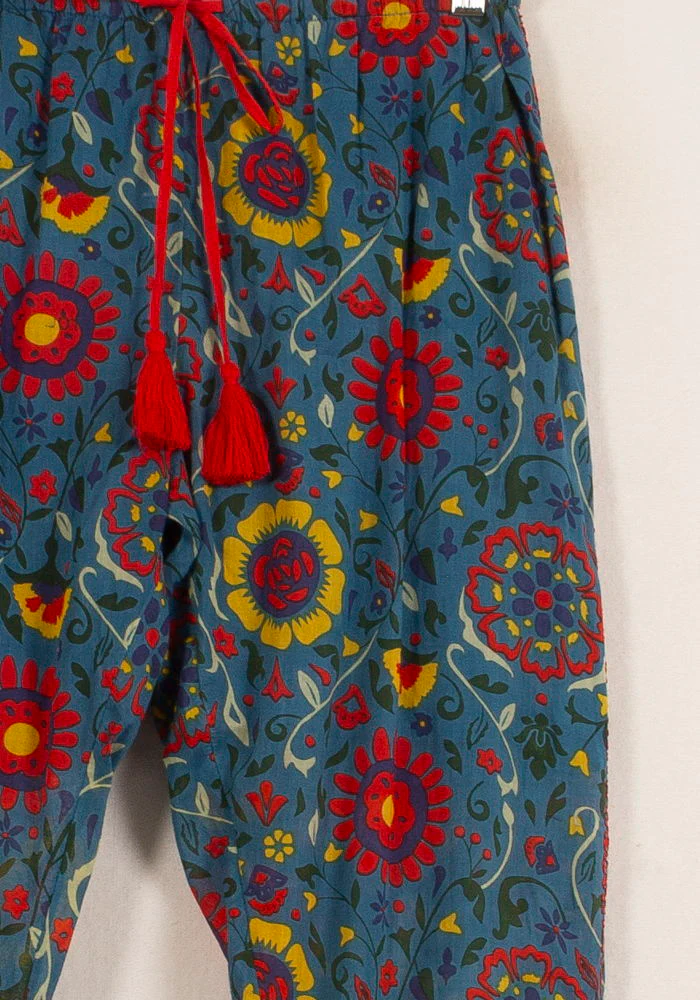 Pantalon Bleu et Rouge - Taille S/36 - Image 3