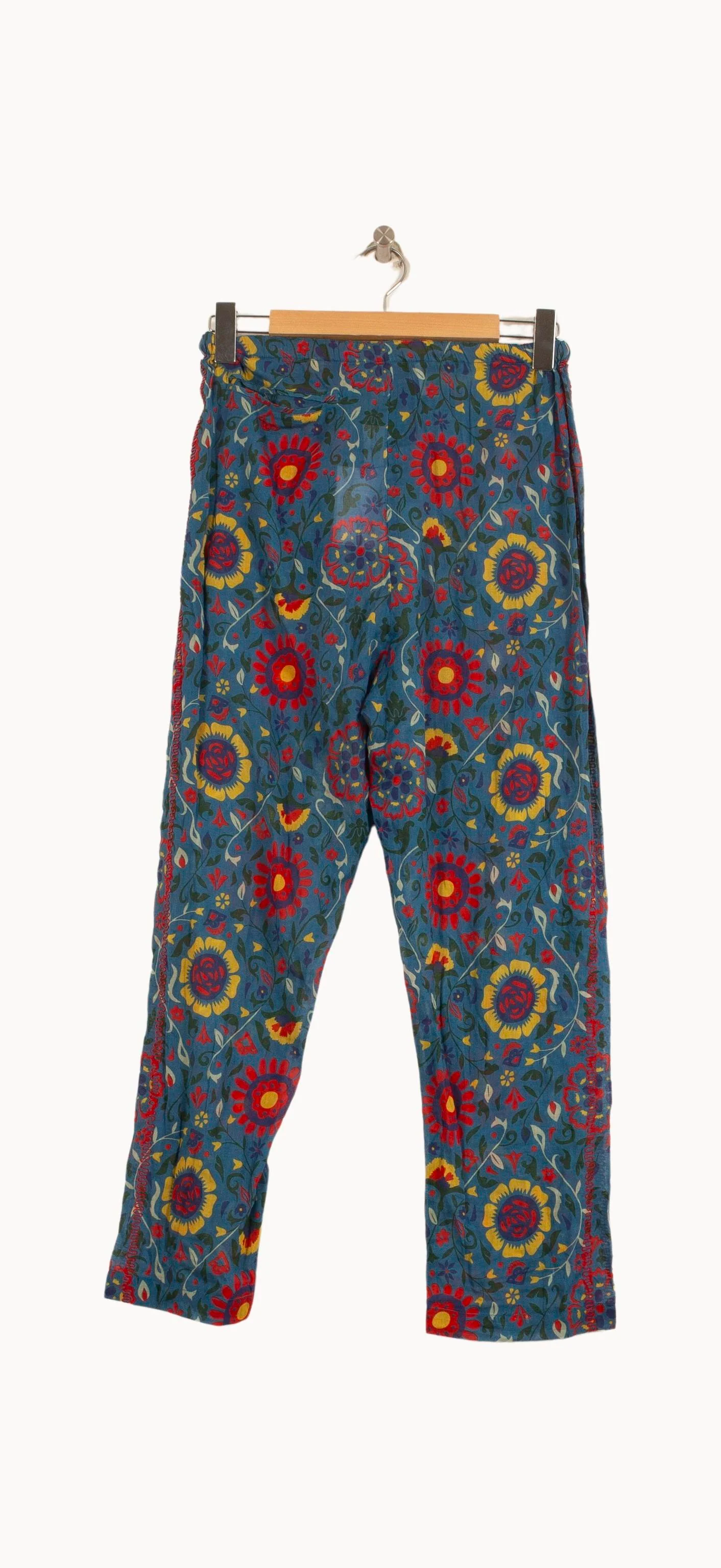 Pantalon Bleu et Rouge - Taille S/36 - Image 4
