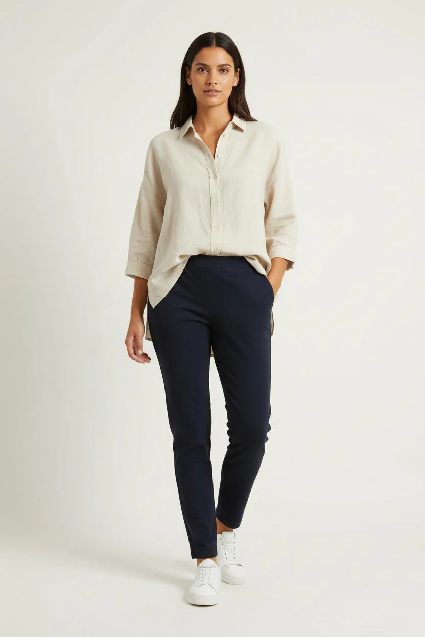 Pantalon Bleu - Taille L/40