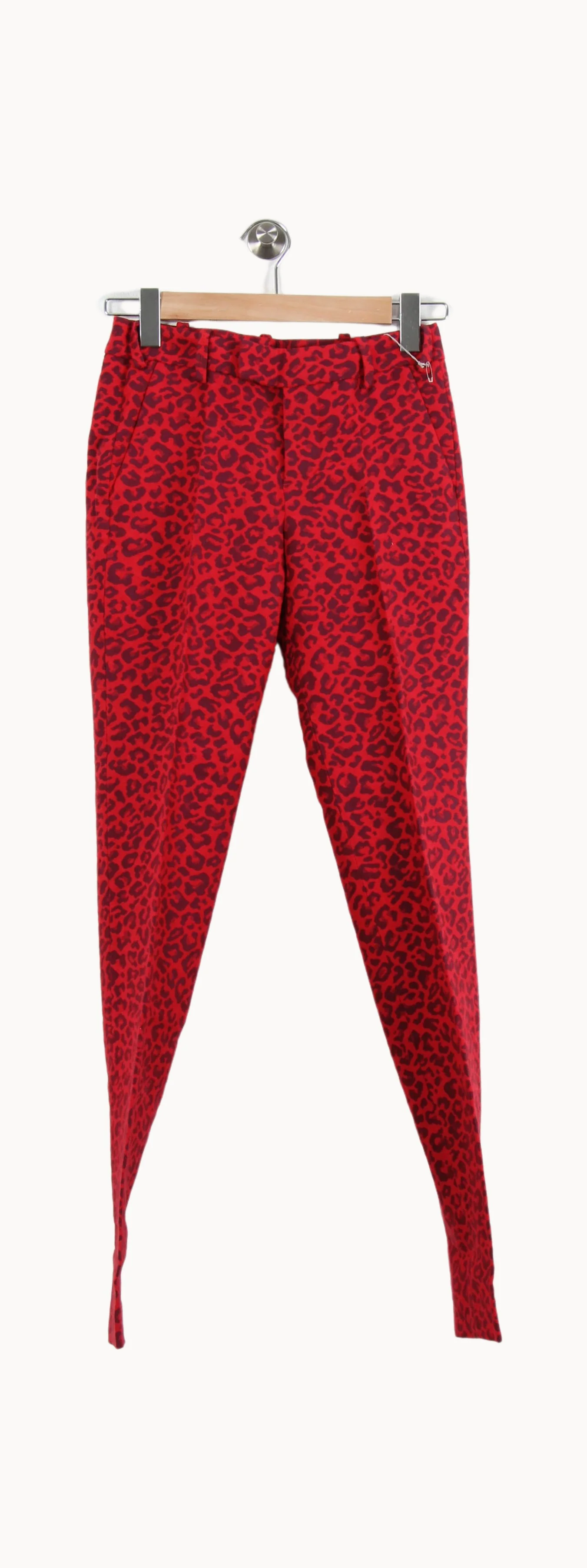 Pantalon Bordeaux et Noir - Taille XS/34 - Image 2
