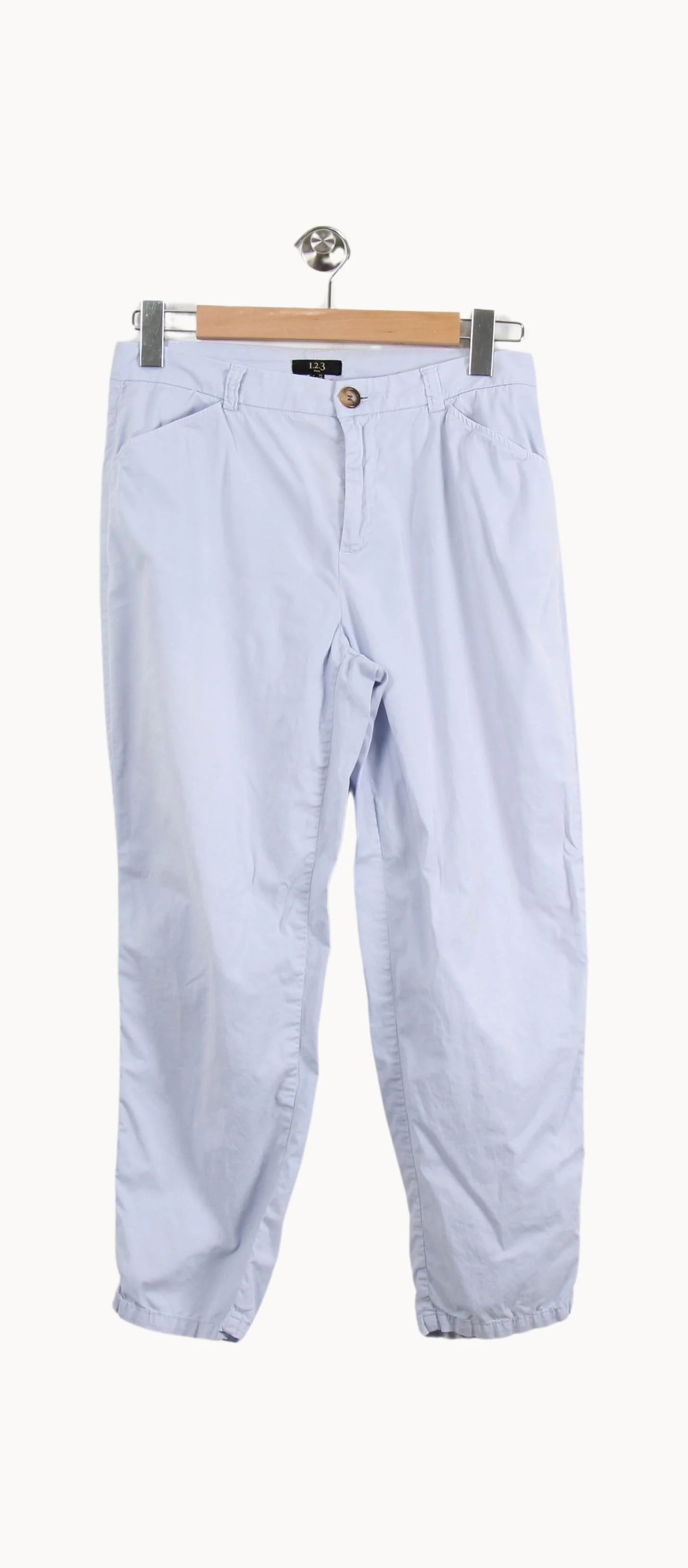 Pantalon Chino Bleu Clair - Taille M/38 - Image 2