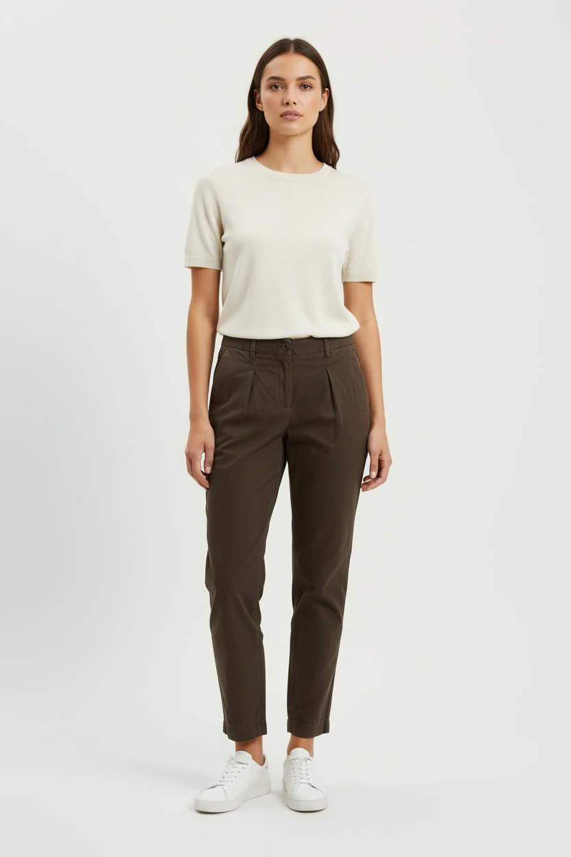 Pantalon Chino Marron - Taille M/38