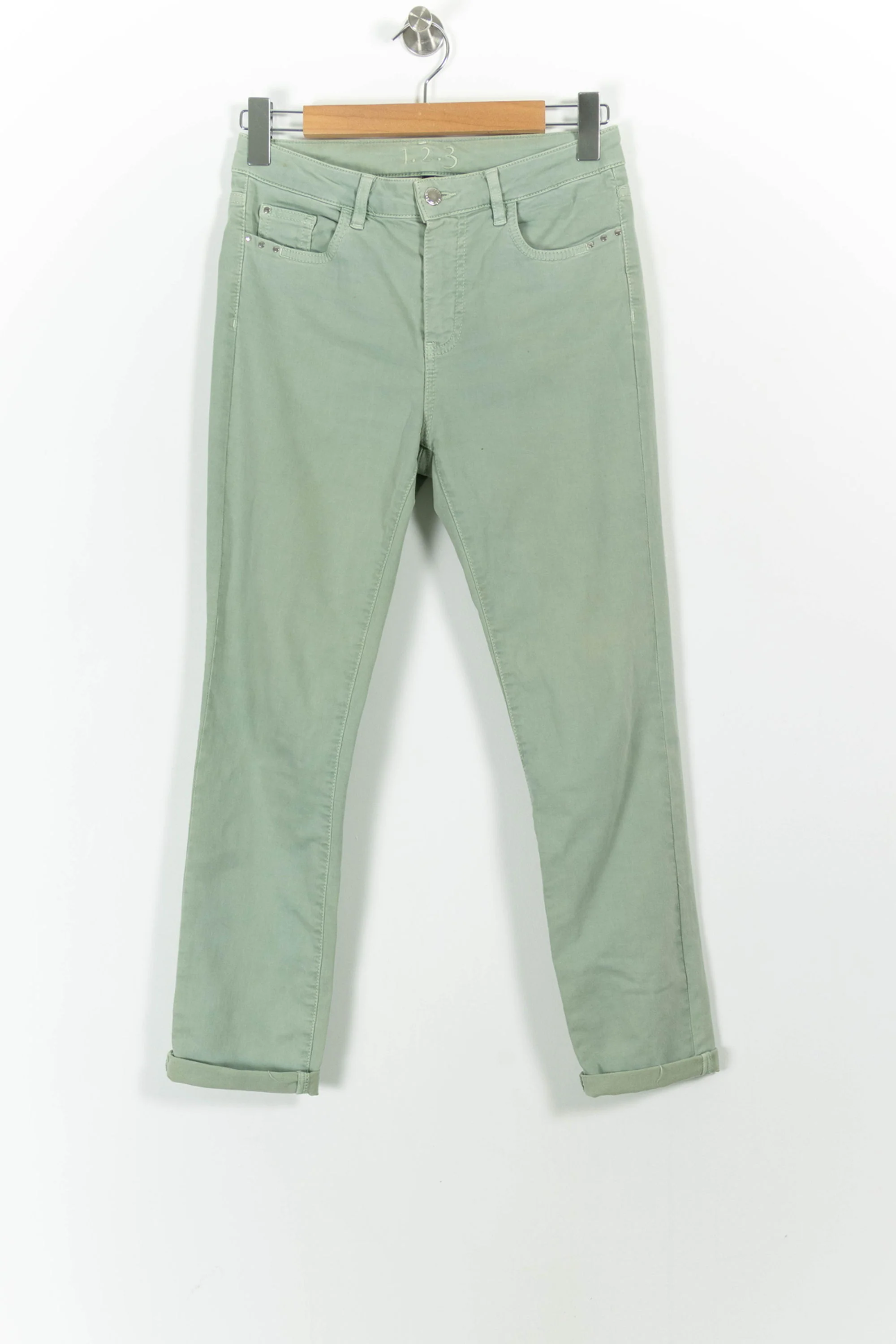 Pantalon Chino Vert - Taille M/38 - Image 2