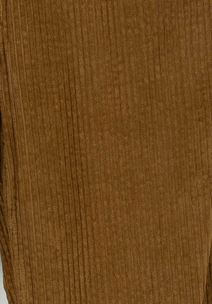 Pantalon Côtelé Marron - Taille L/40 - Image 3