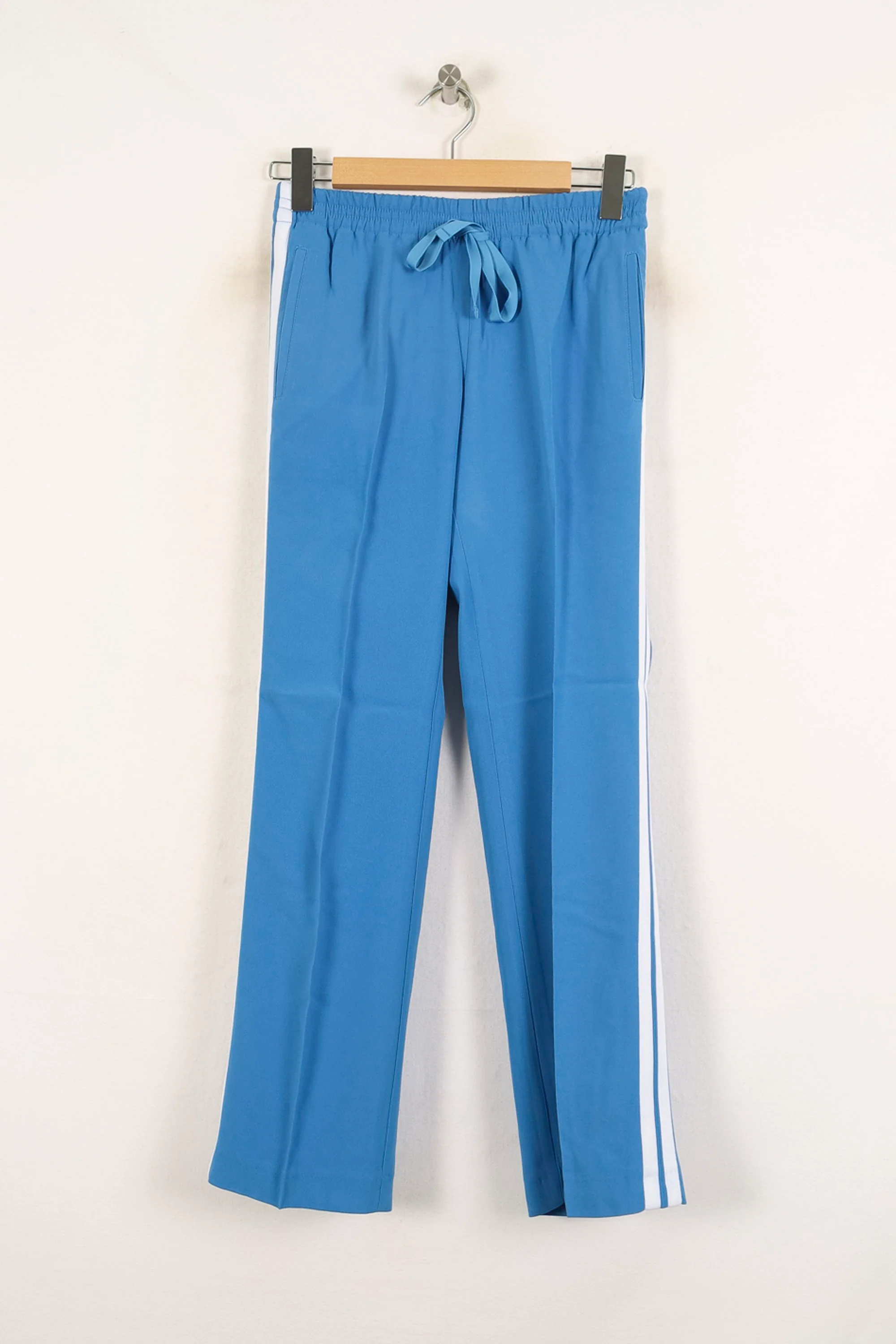 Pantalon De Sport Bleu et Blanc - Taille XS/34 - Image 2