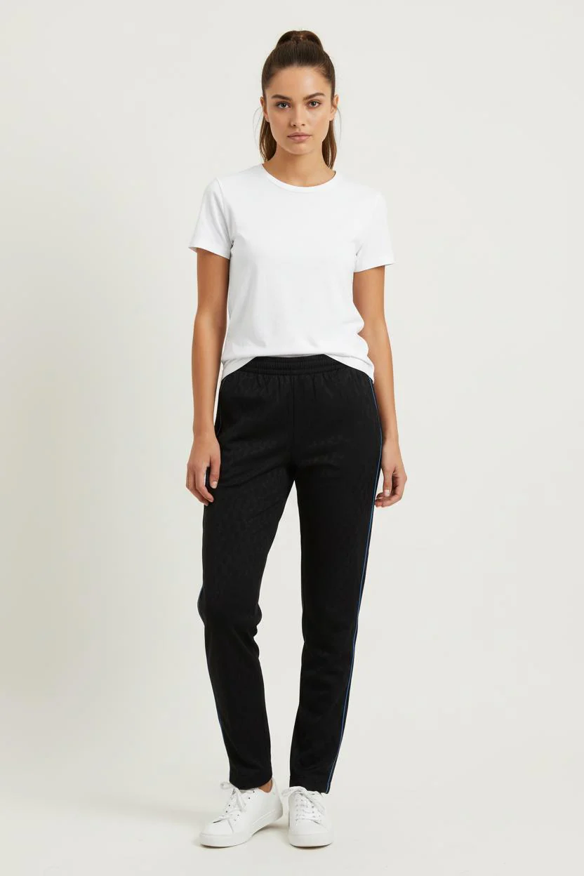Pantalon De Survêtement Noir et Bleu - Taille XS/34