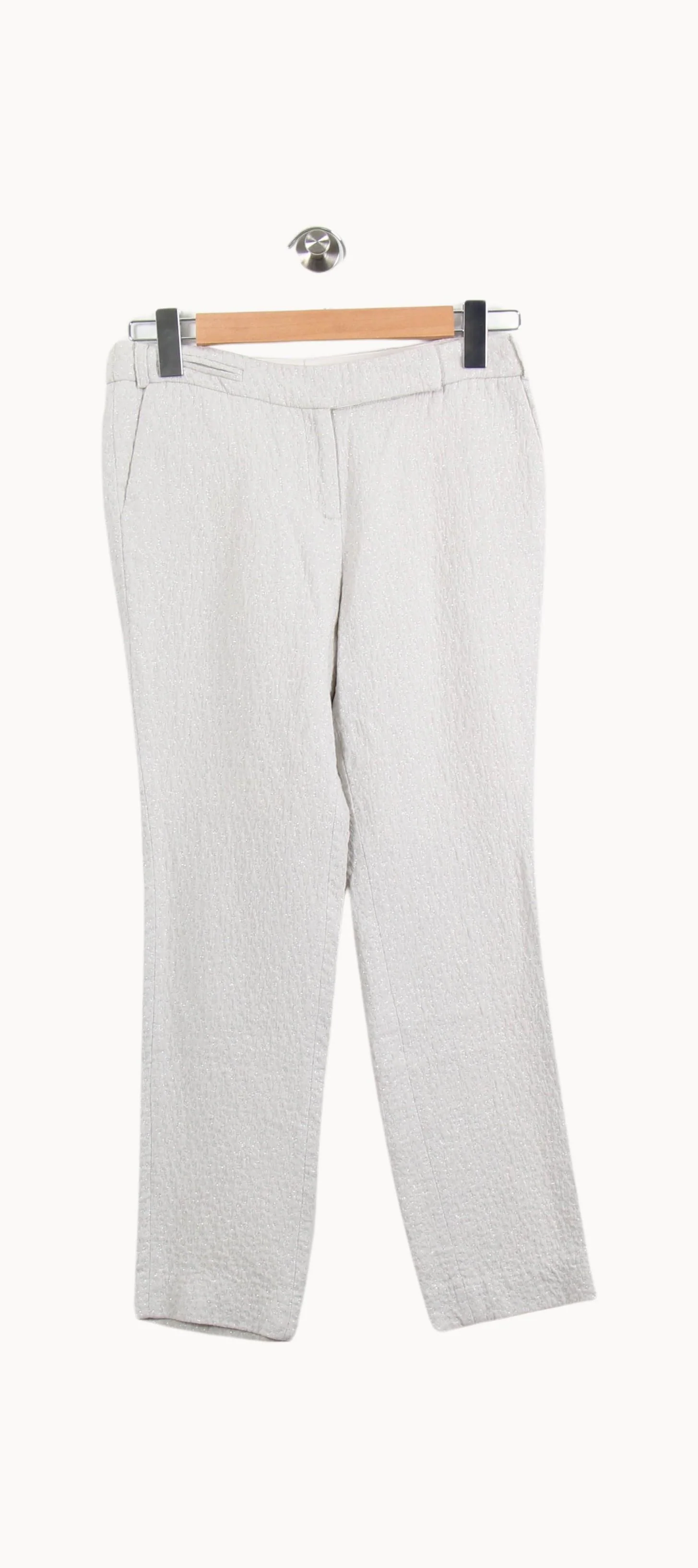 Pantalon Droit Beige - Taille S/36 - Image 2