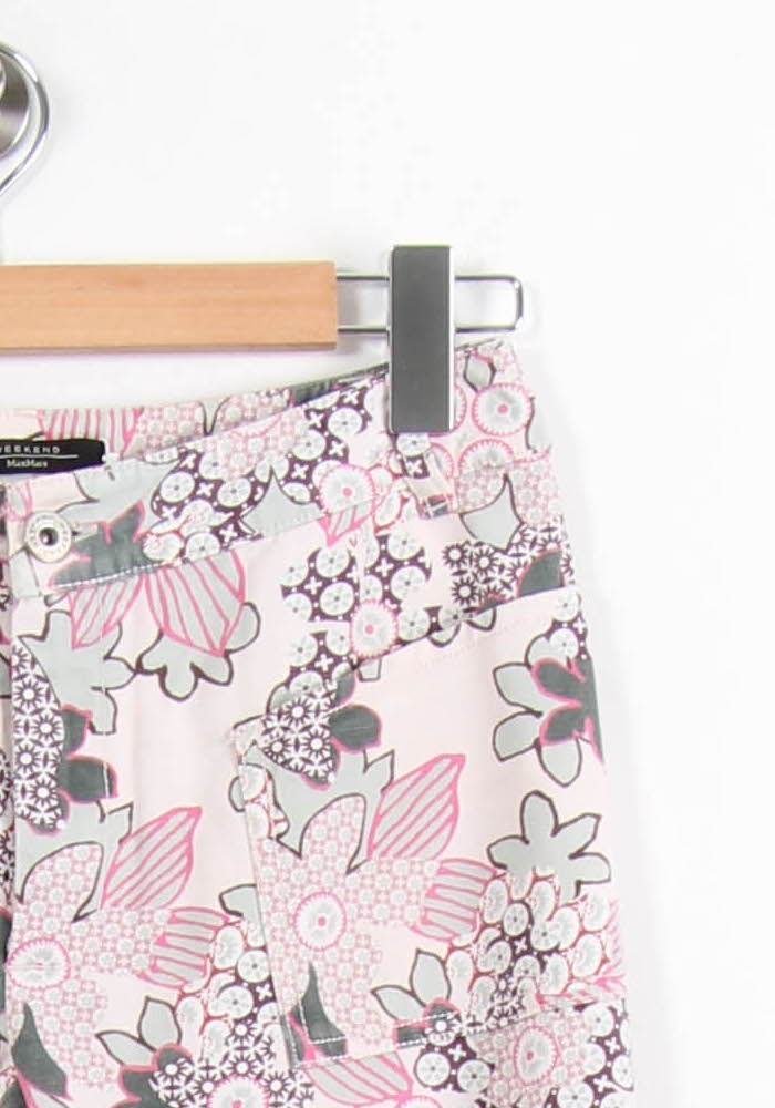 Pantalon Évasé Rose et Noir - Taille XS/34 - Image 3