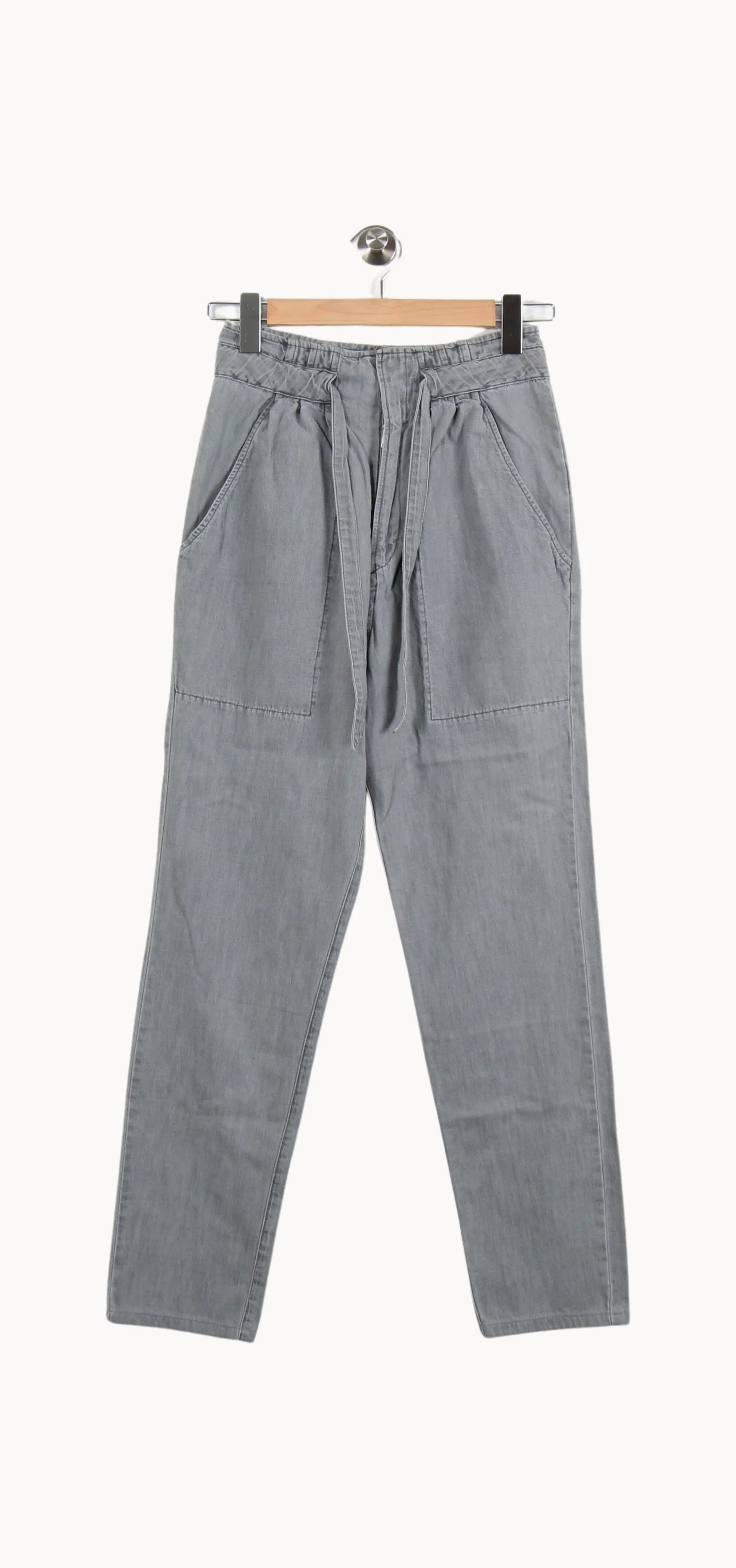 Pantalon Gris - Taille XS/34 - Image 2