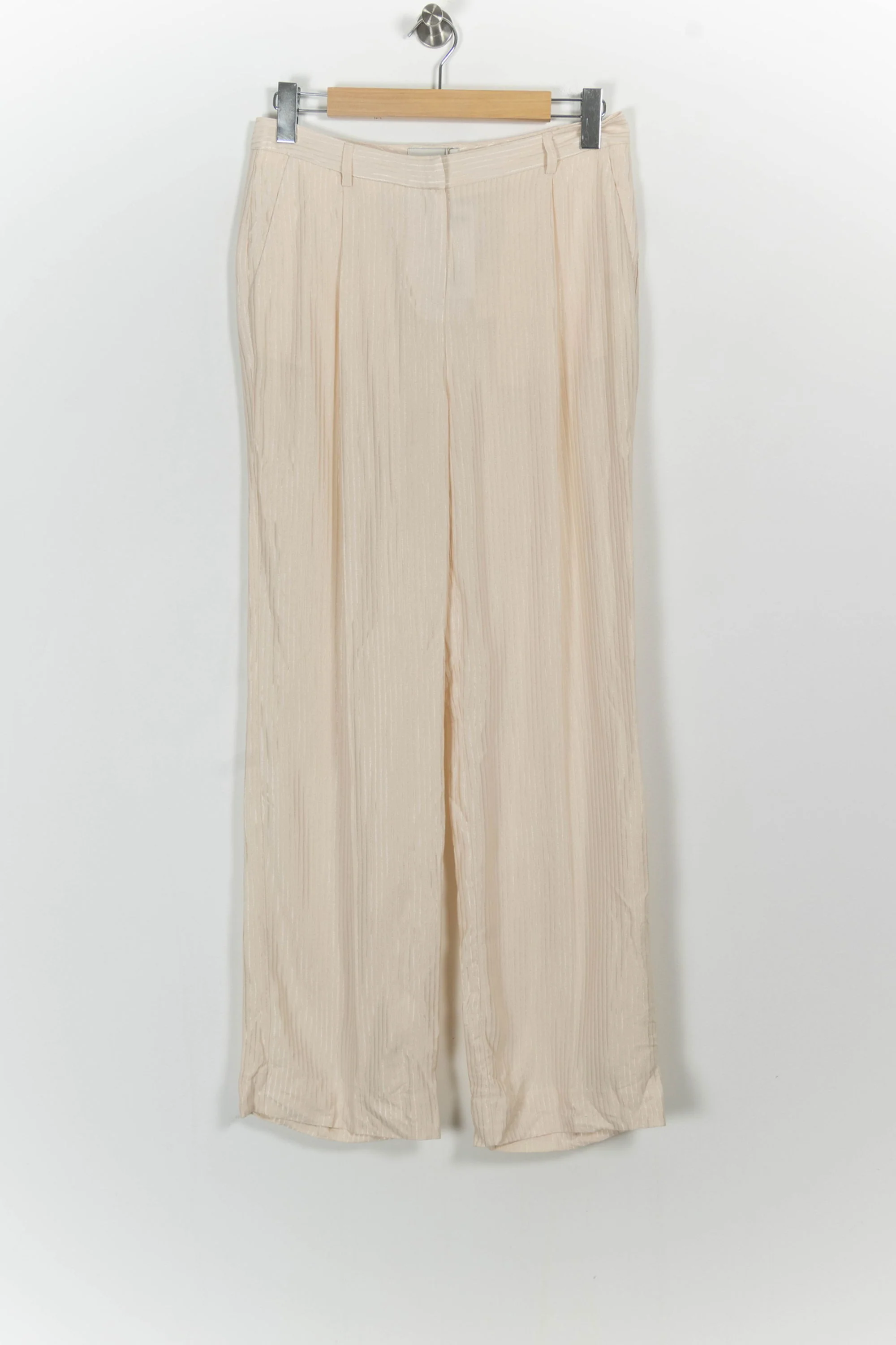 Pantalon Large Beige - Taille L/40 - Image 2