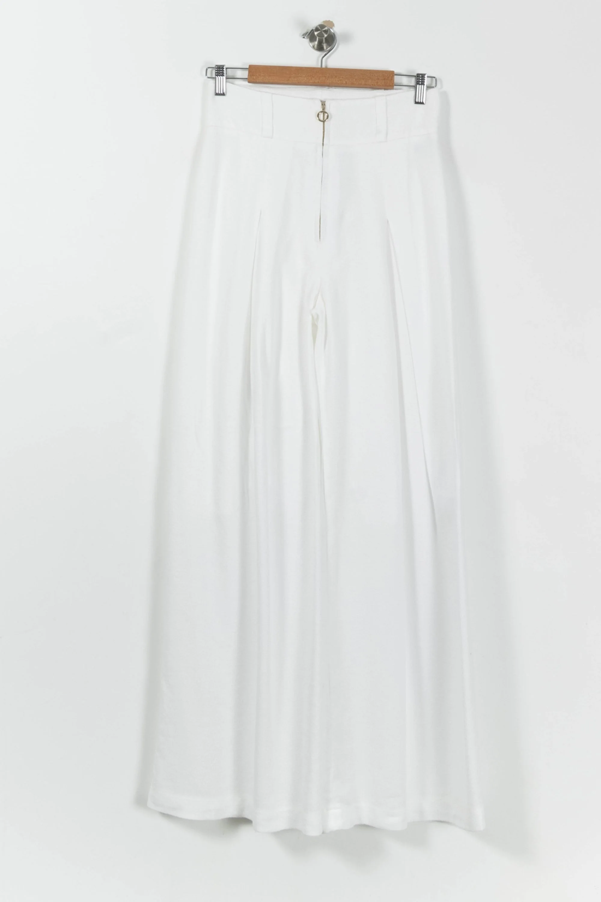 Pantalon Large Blanc - Taille S/36 - Image 2