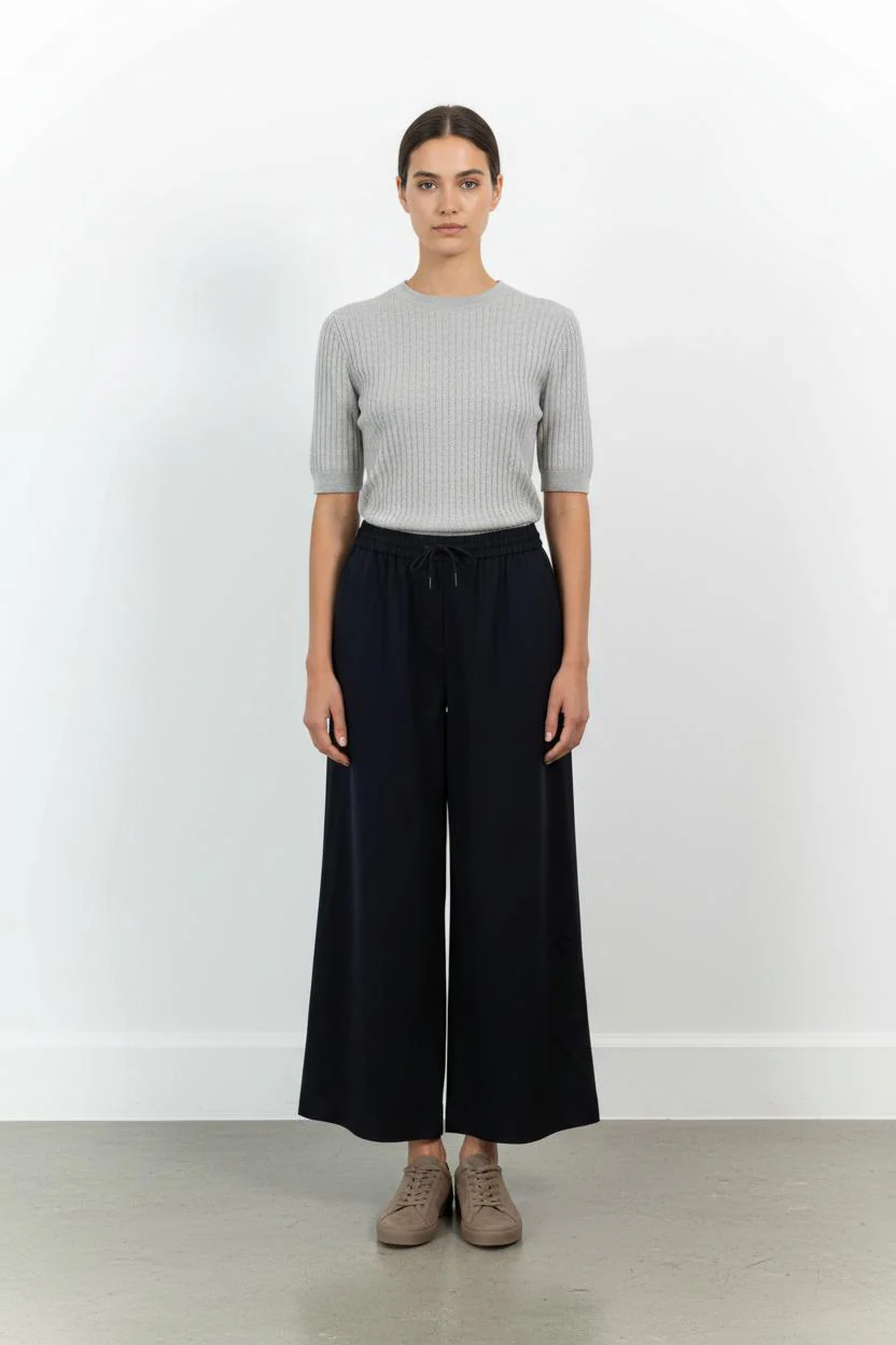 Pantalon Large Bleu - Taille XS/34