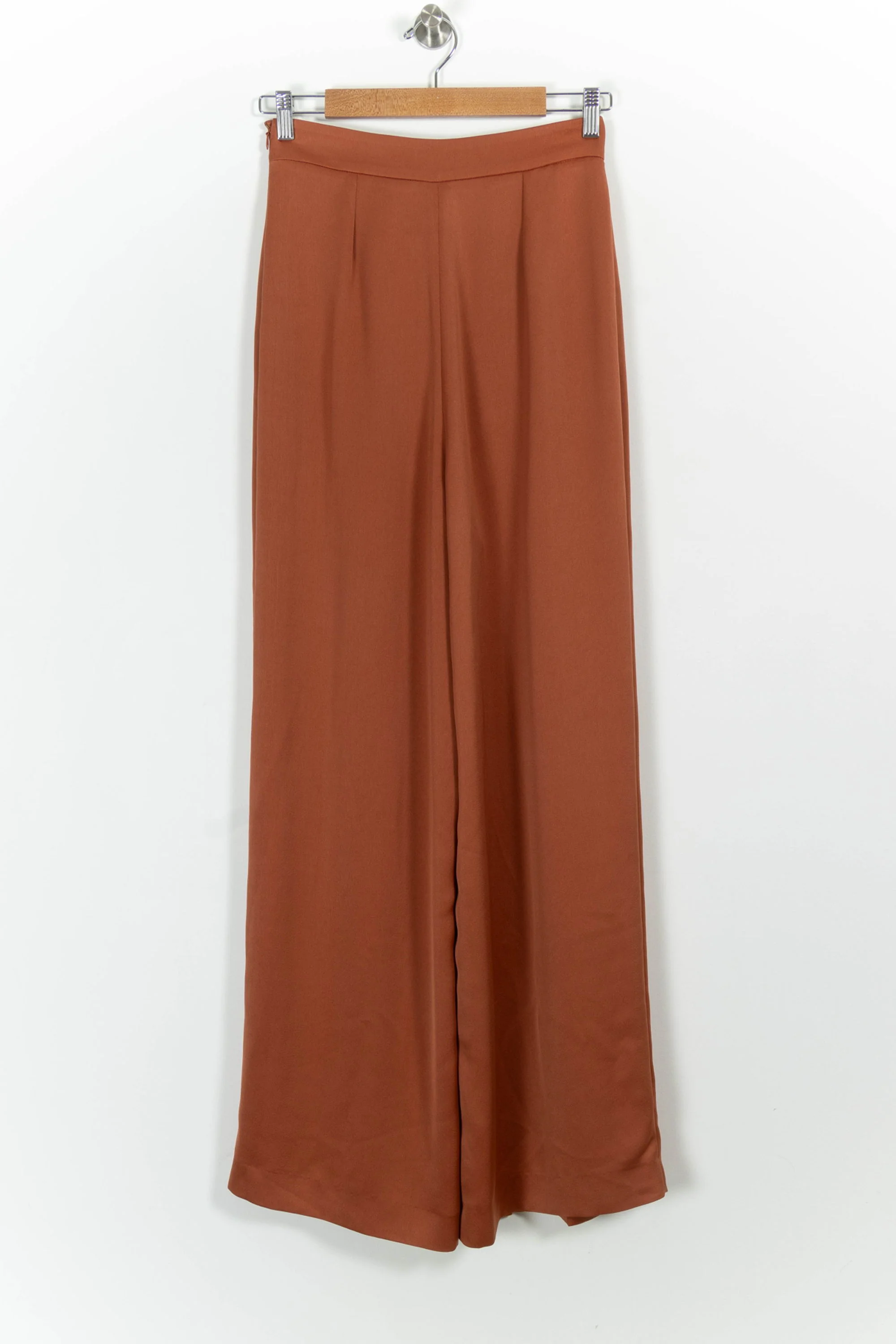Pantalon Large Marron - Taille M/38 - Image 4