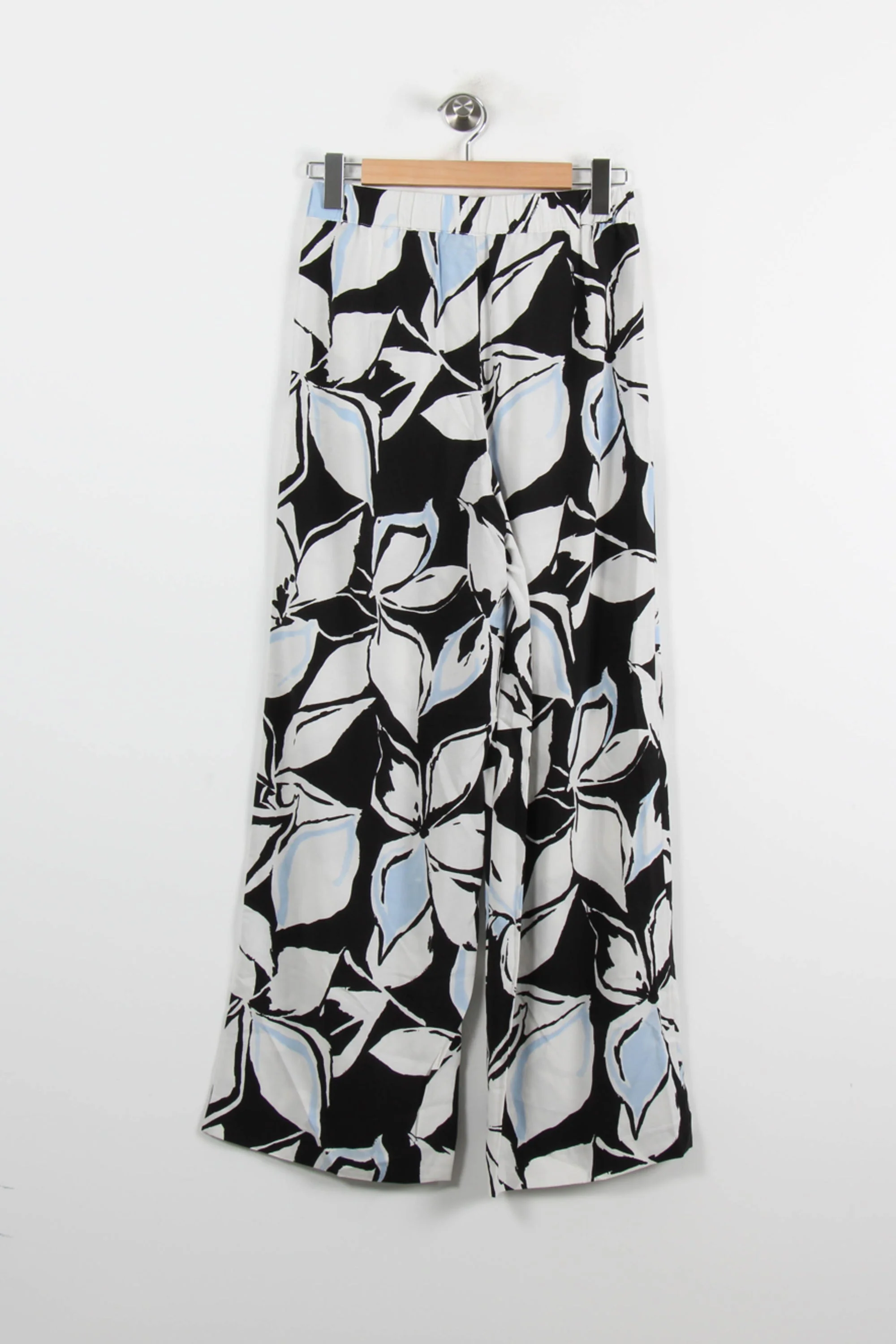 Pantalon Large Noir et Blanc - Taille S/36 - Image 4