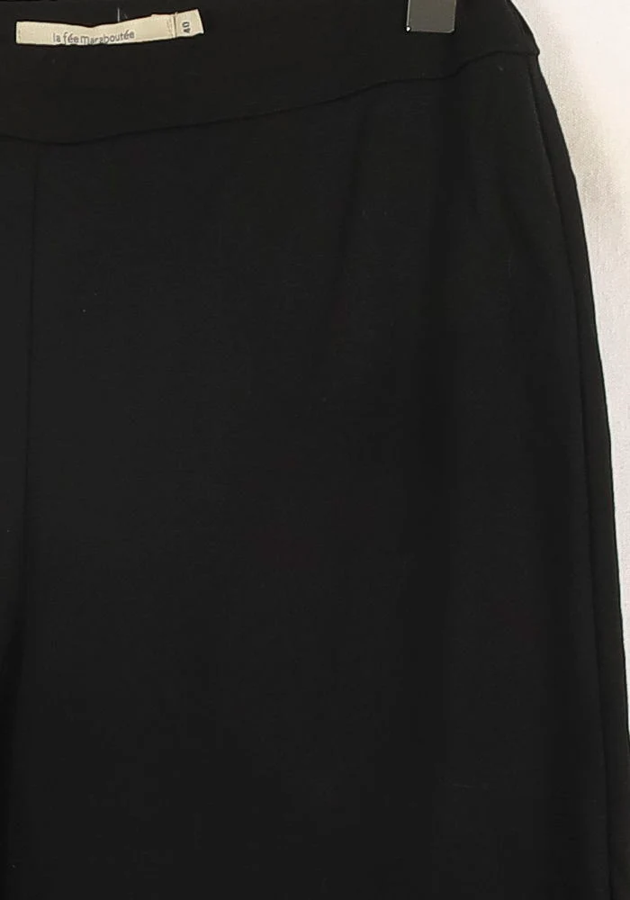 Pantalon Large Noir - Taille L/40 - Image 3