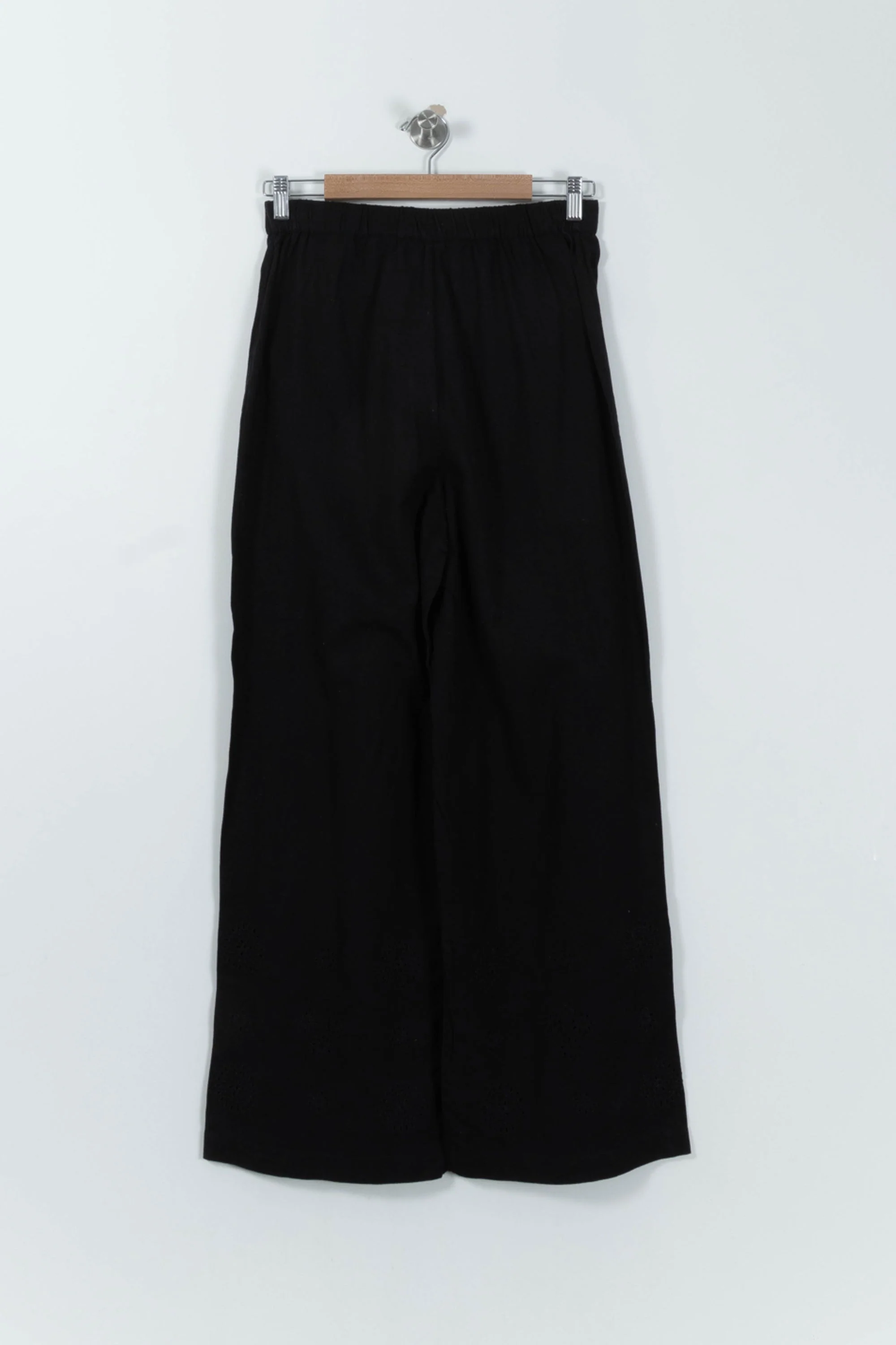 Pantalon Large Noir - Taille M/38 - Image 4