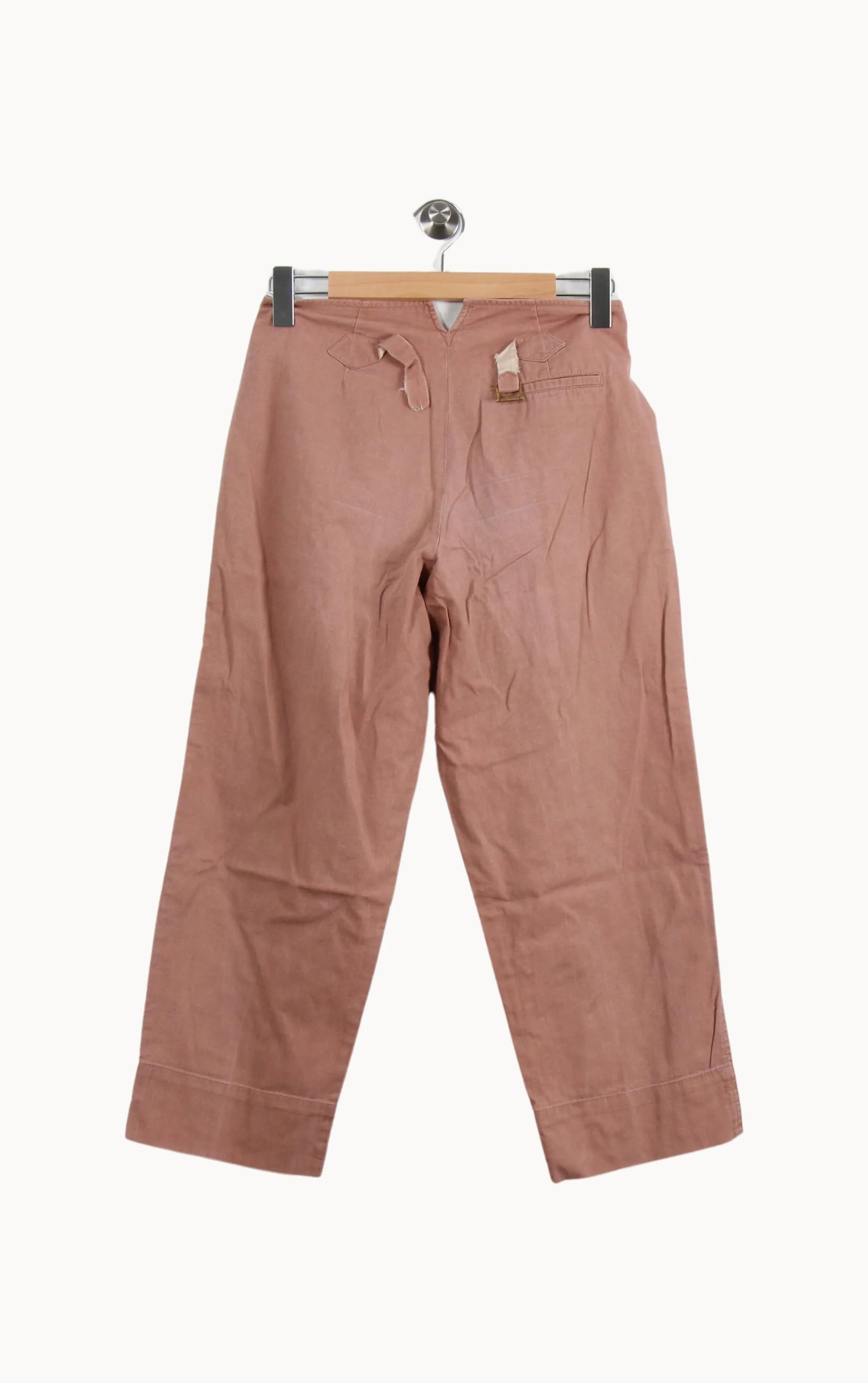 Pantalon Large Rose - Taille M/38 - Image 4