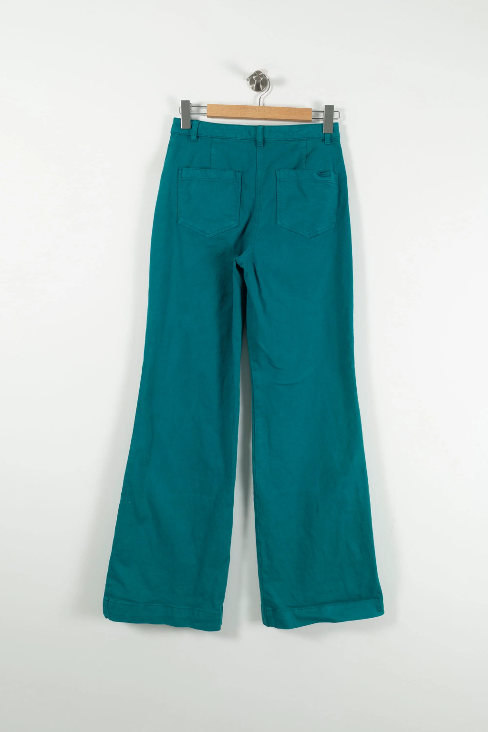 Pantalon Large Vert - Taille S/36 - Image 4