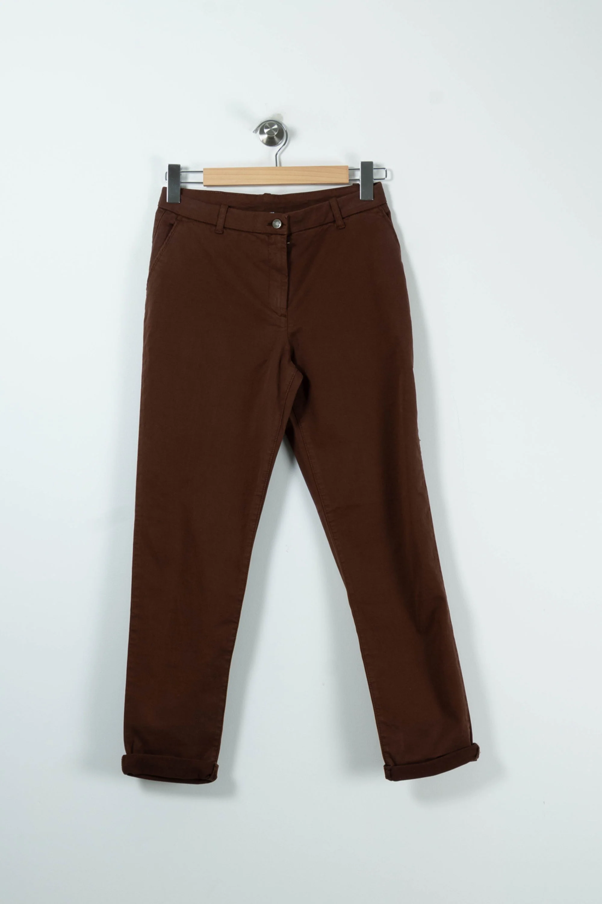 Pantalon Marron - Taille M/38 - Image 2