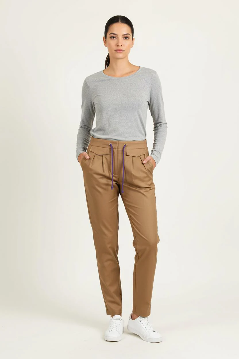 Pantalon Marron - Taille S/36