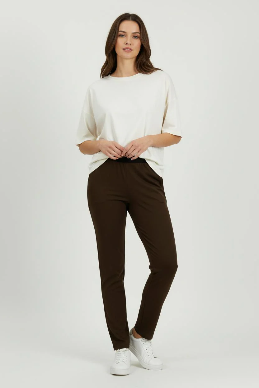 Pantalon Marron - Taille S/36