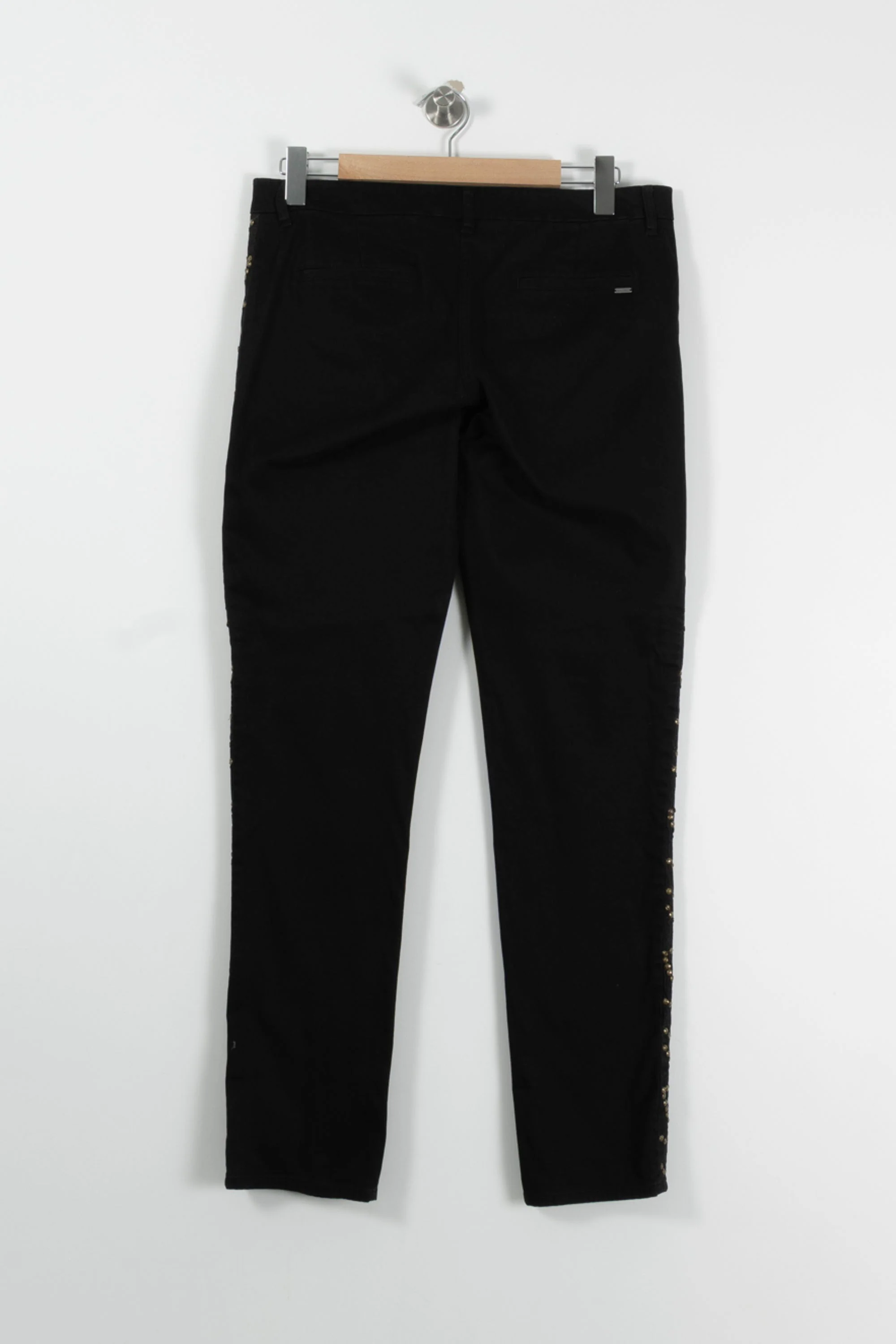 Pantalon Noir et Doré - Taille XL/42 - Image 4