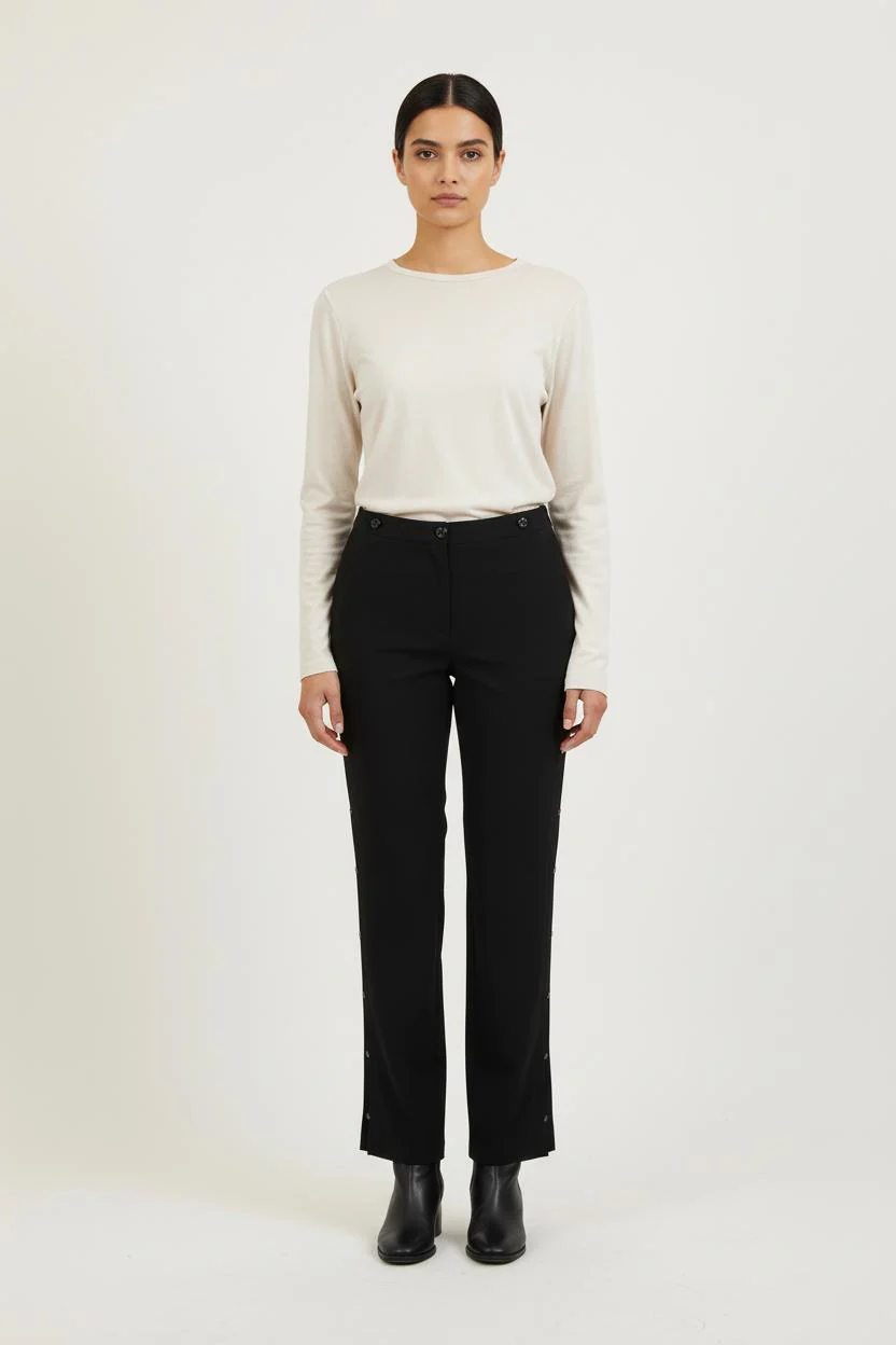 Pantalon Noir - Taille L/40