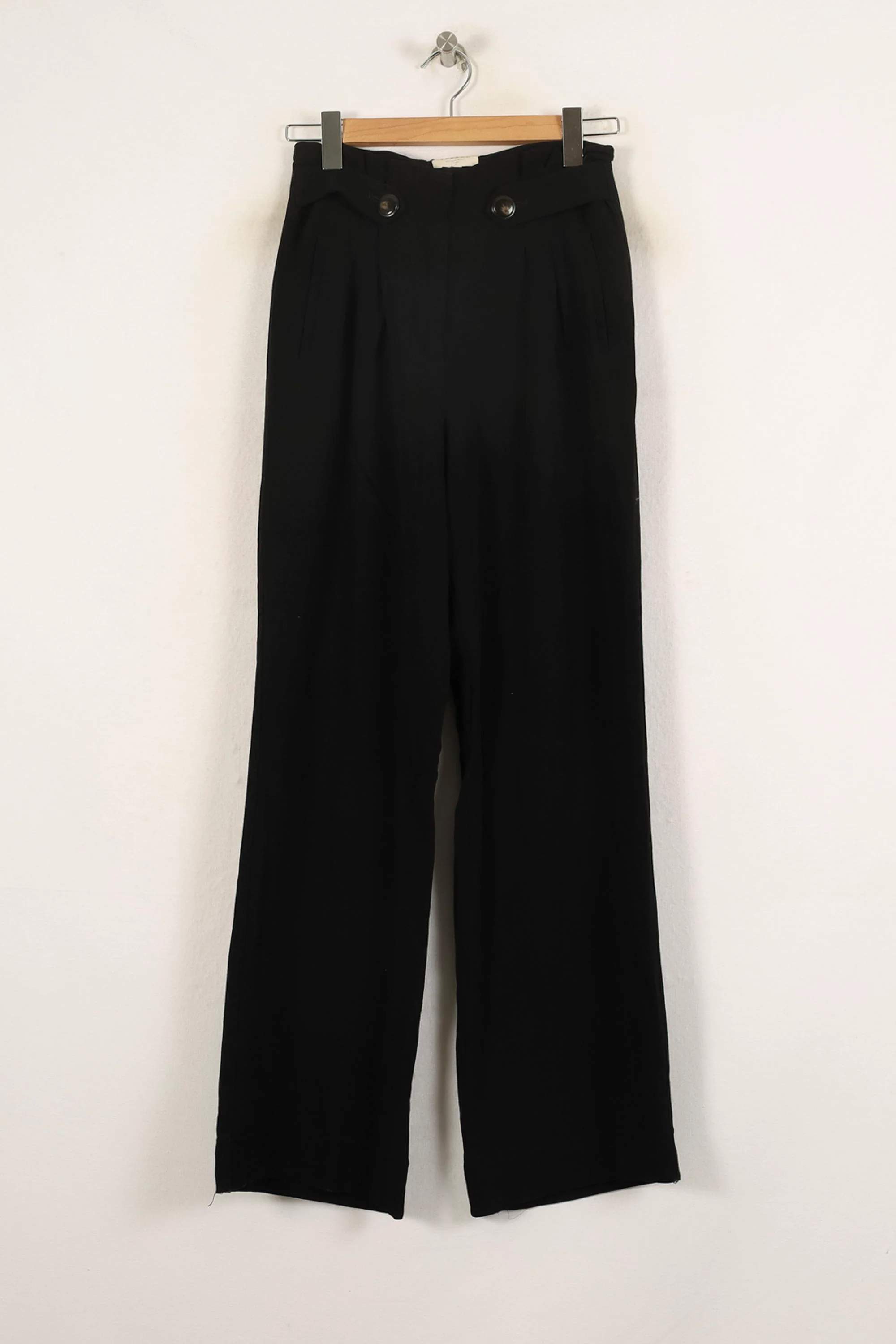 Pantalon Noir - Taille XS/34 - Image 2