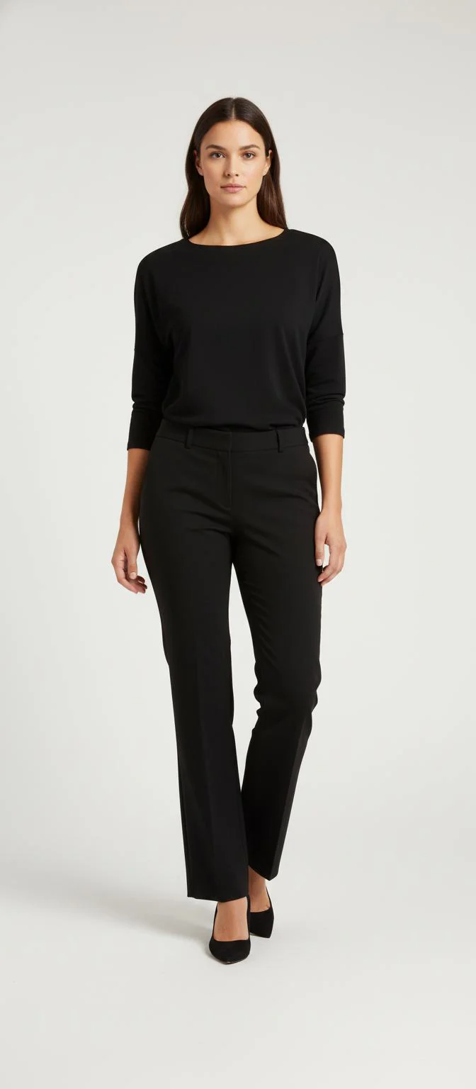 Pantalon Noir - Taille XXL/44 - Image 2