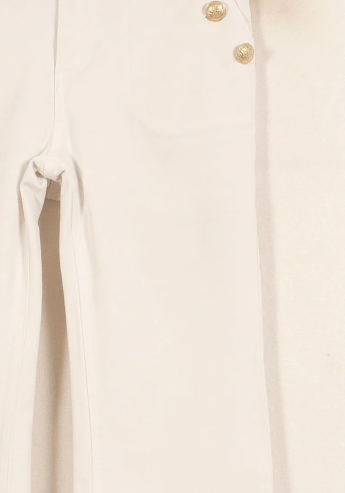 Pantalon Patte d’Éléphant Blanc - Taille S/36 - Image 3