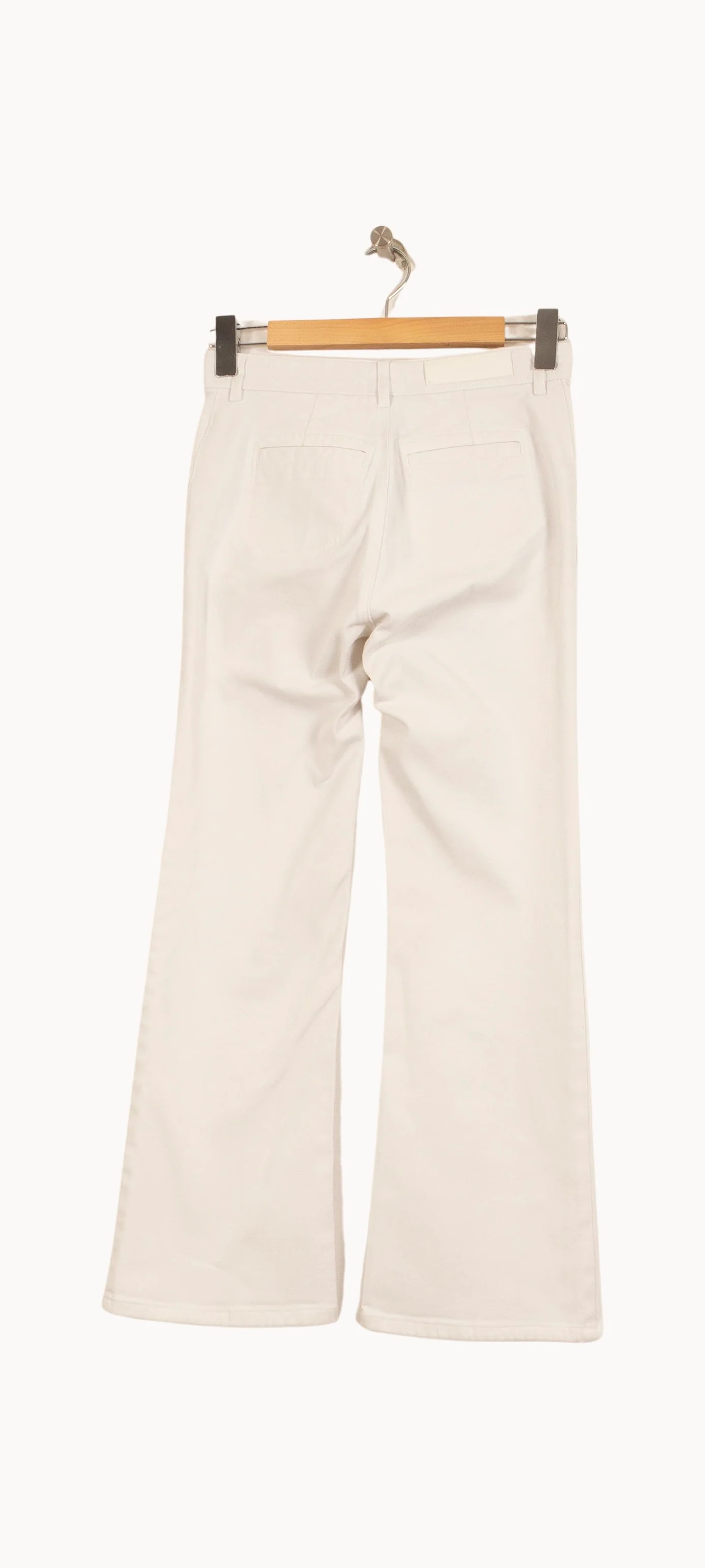 Pantalon Patte d’Éléphant Blanc - Taille S/36 - Image 4