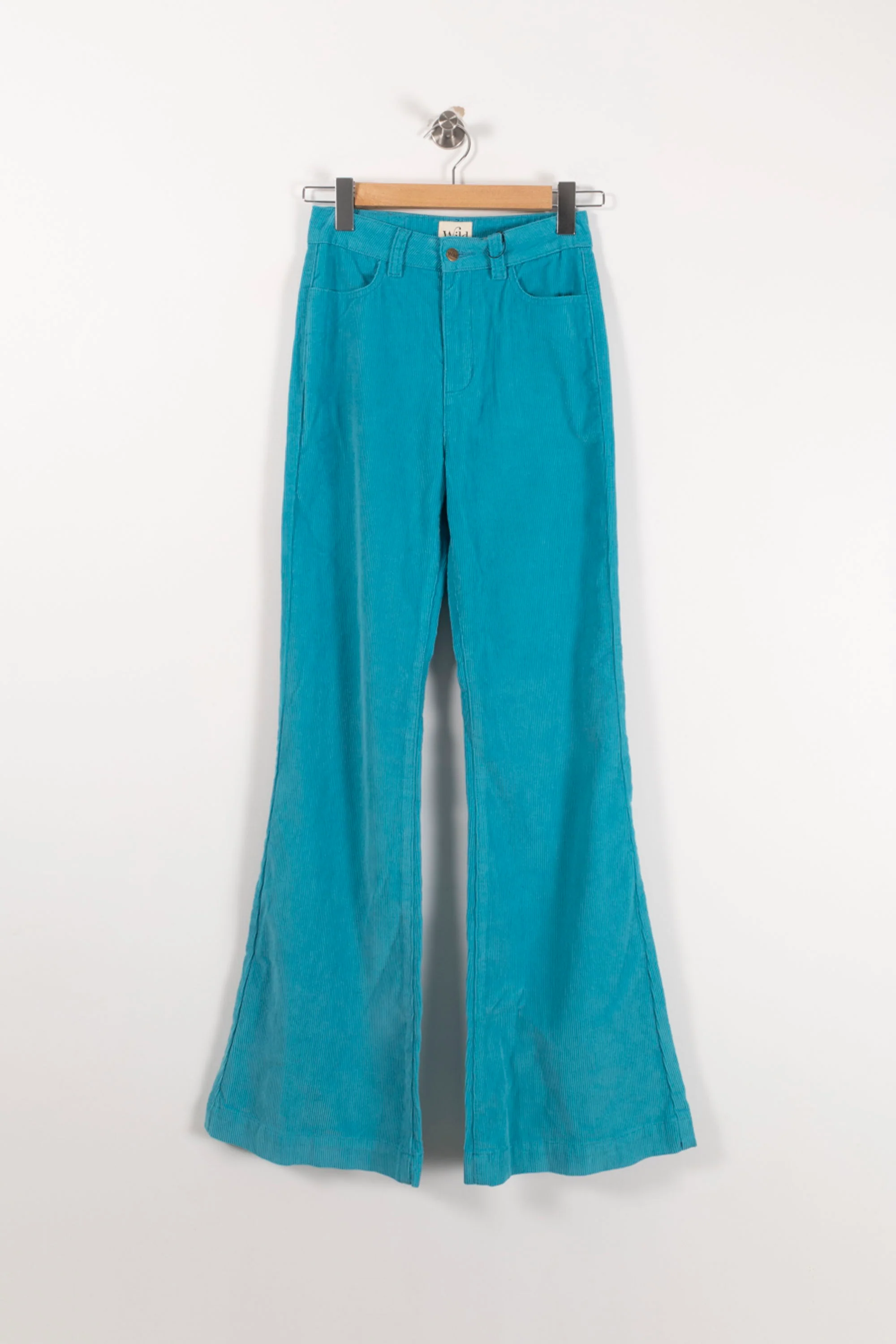 Pantalon Pattes d’Éléphant Bleu - Taille S/36 - Image 2