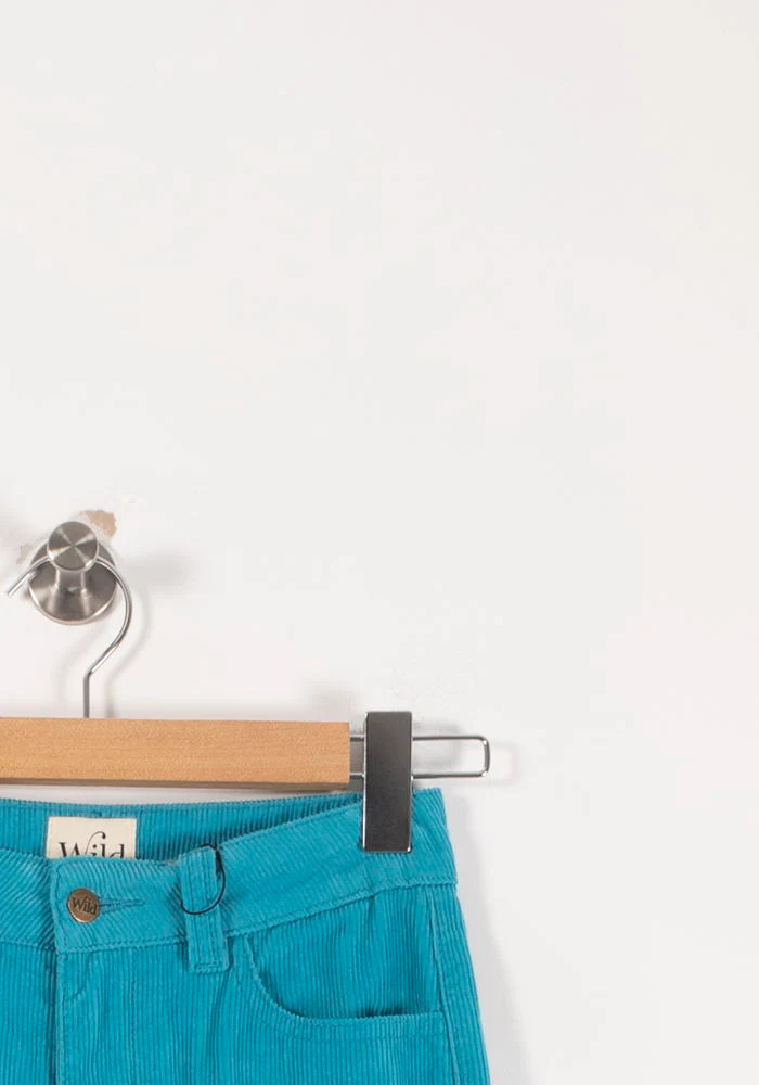 Pantalon Pattes d’Éléphant Bleu - Taille S/36 - Image 3