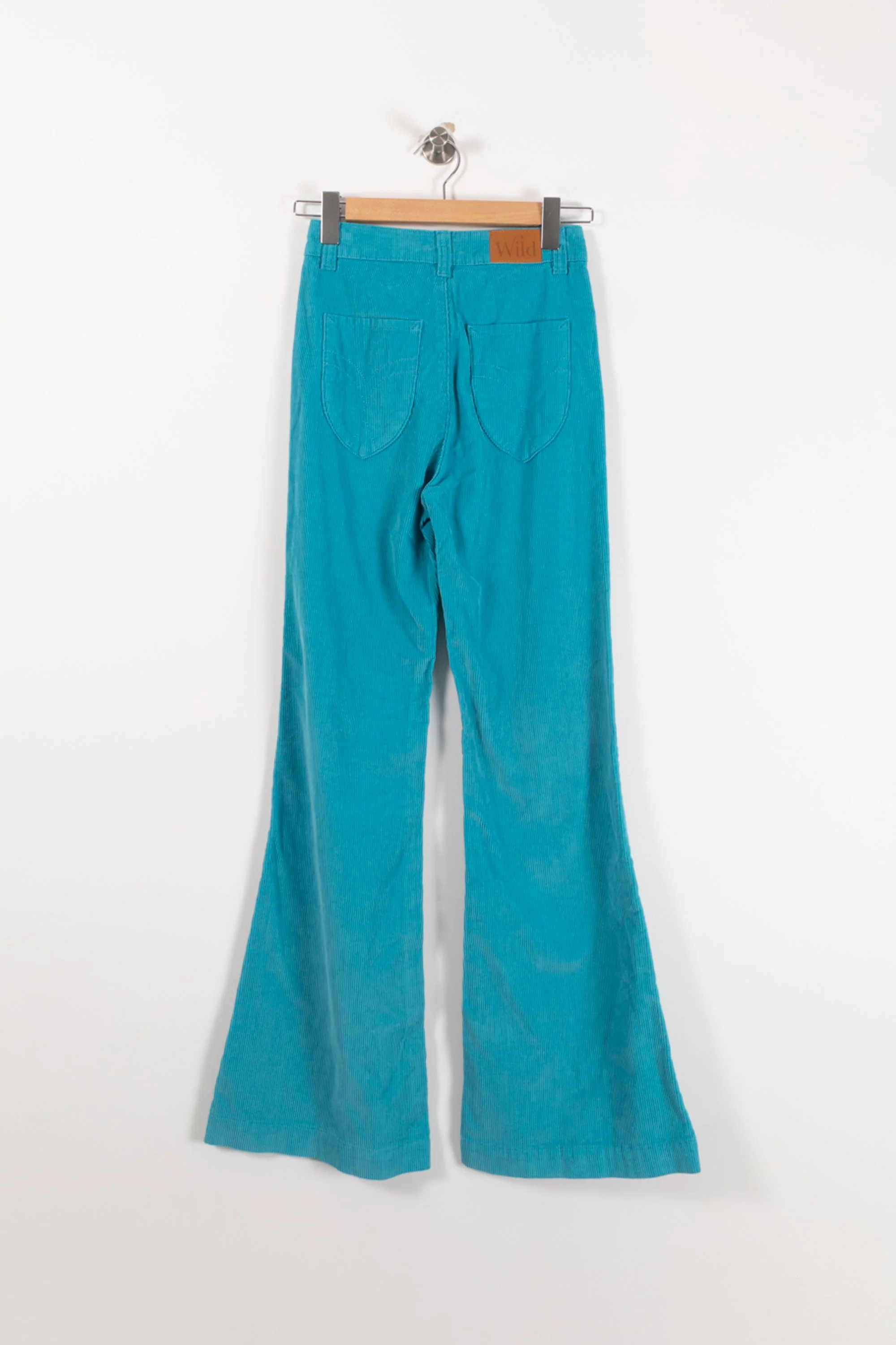 Pantalon Pattes d’Éléphant Bleu - Taille S/36 - Image 4