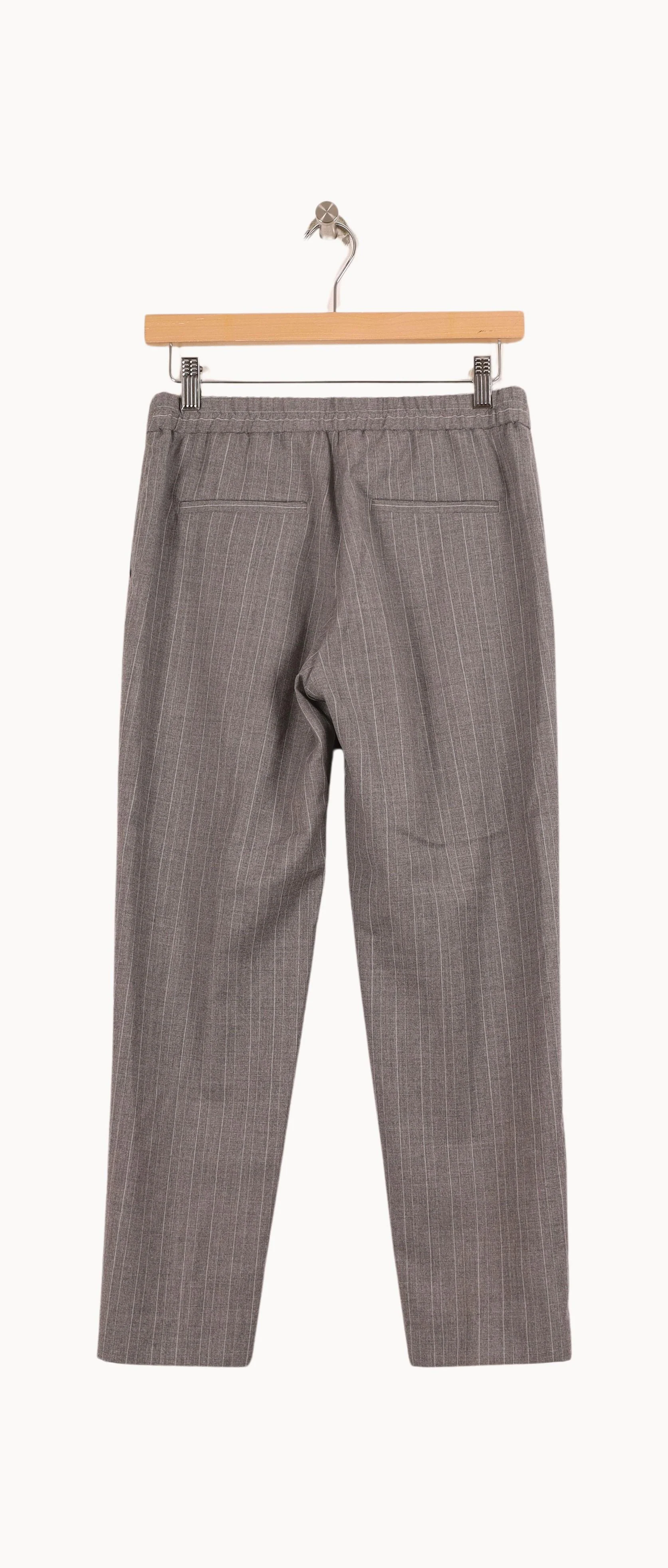 Pantalon Rayé Gris - Taille S/36 - Image 4