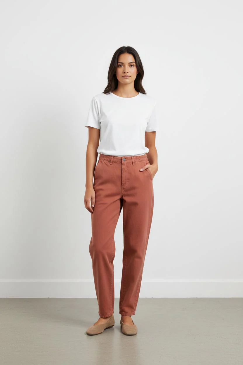 Pantalon Rouge - Taille S/36