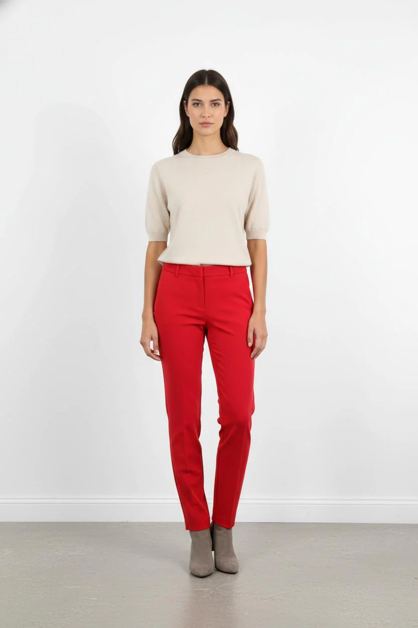 Pantalon Rouge - Taille S/36