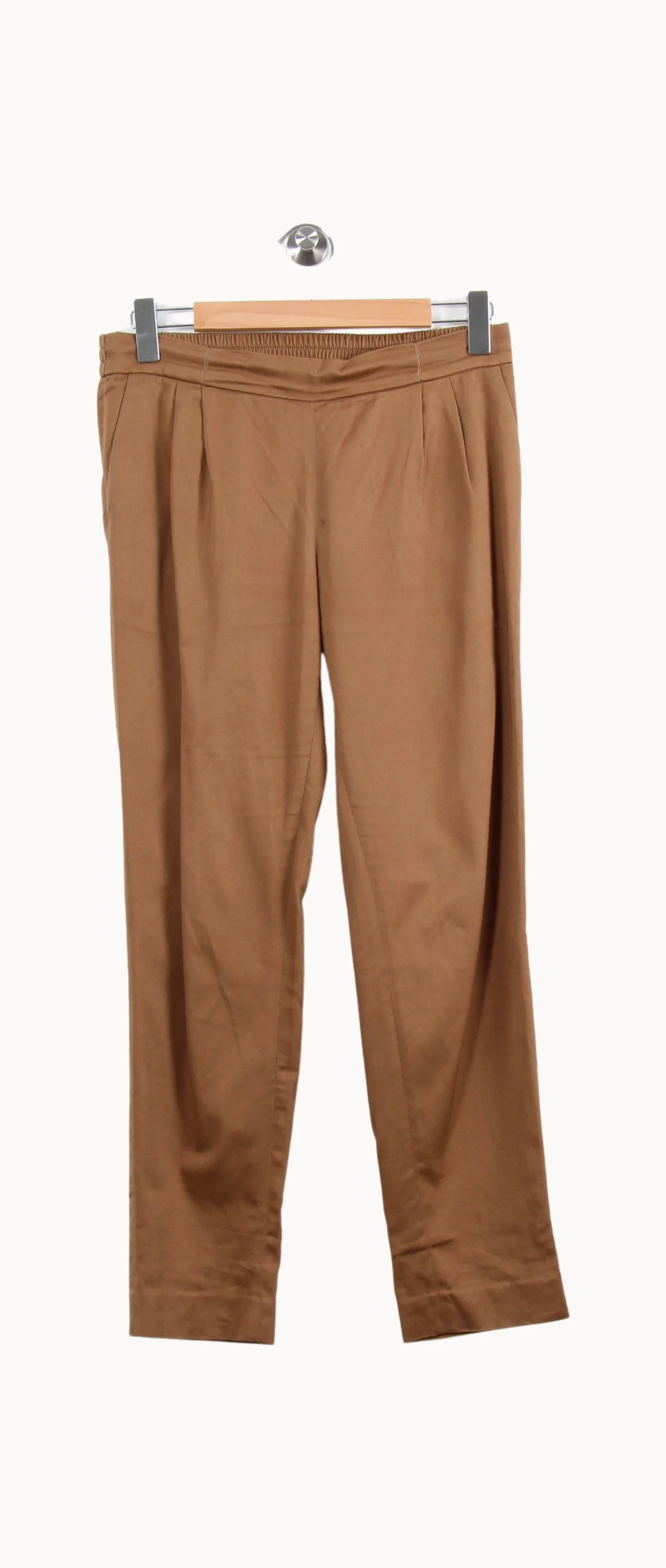 Pantalon Tailleur Marron - Taille M/38 - Image 2