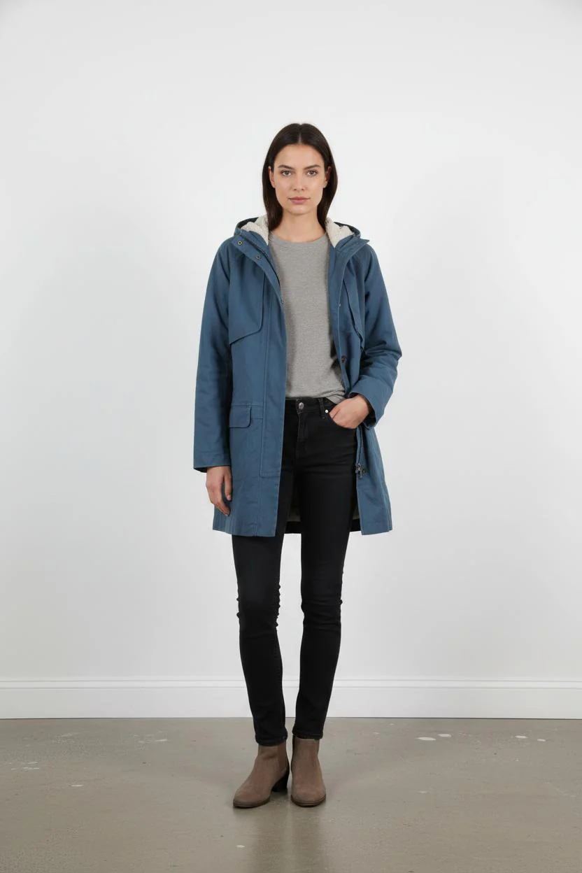 Parka Bleue - Taille XS/34