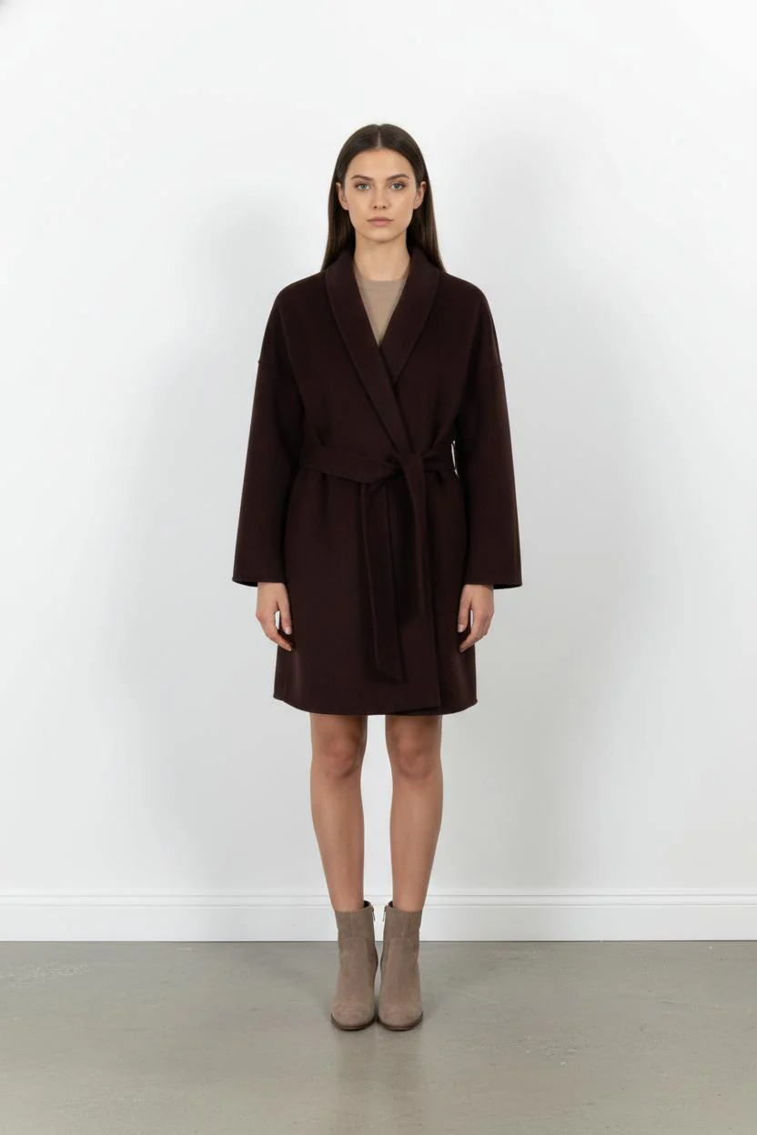 Peignoir Marron - Taille S/36
