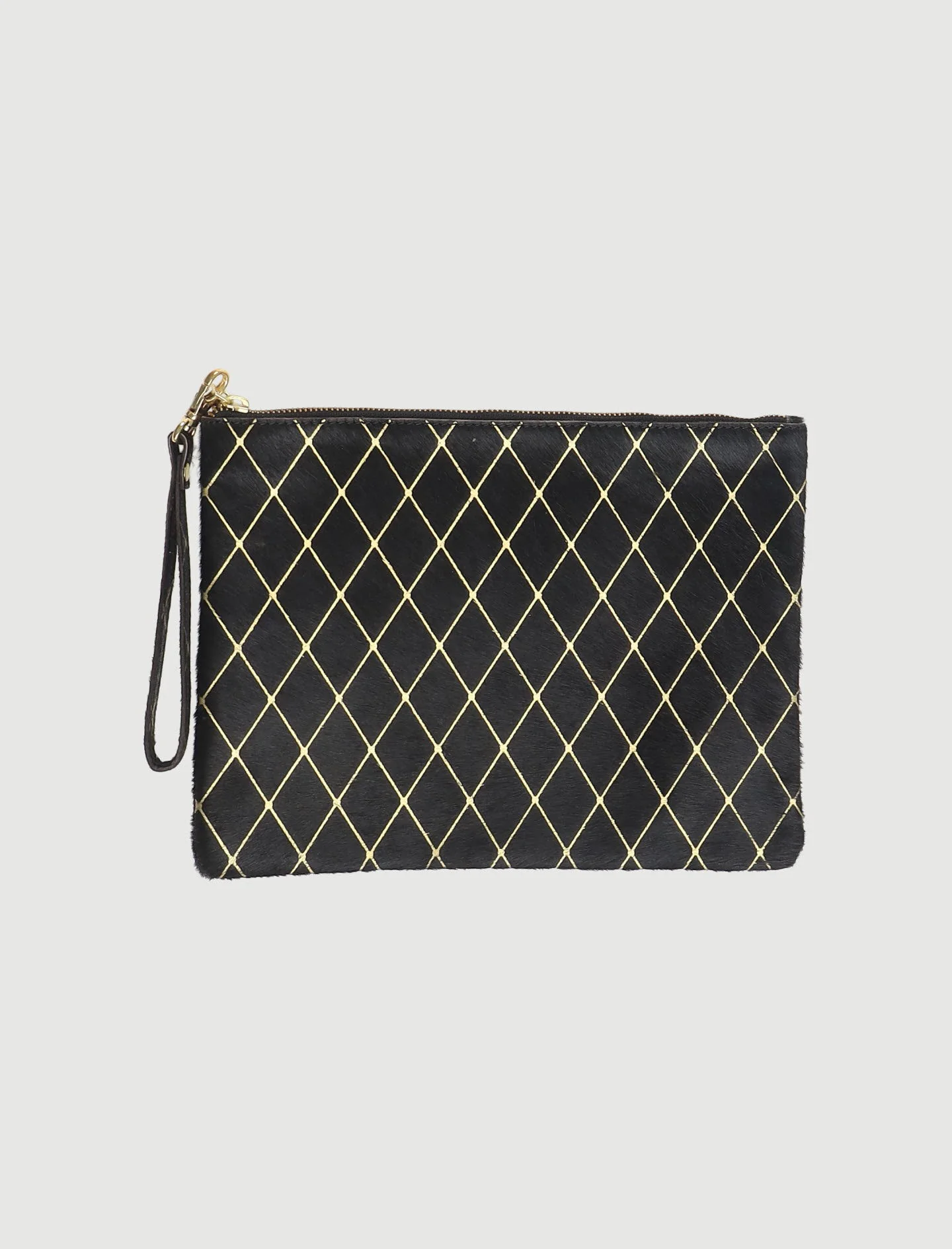 Pochette Noire et Dorée - Taille T.U.